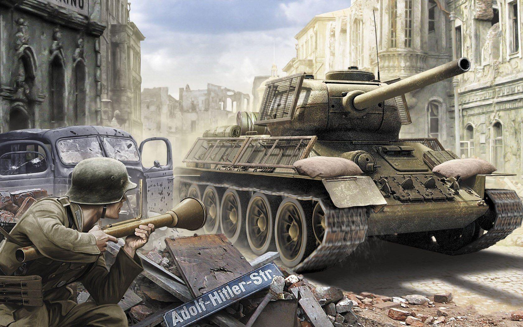 1680x1050 Adolf Hitler, Tank, T World War II HD Wallpaper / Desktop
