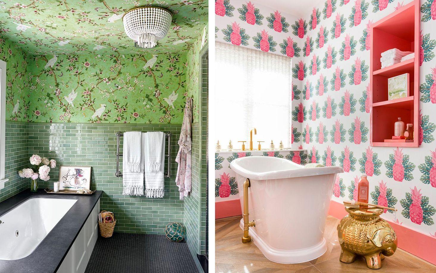 1466x919 Best Bathroom Wallpaper Ideas Beautiful Bathroom Wall Coverings