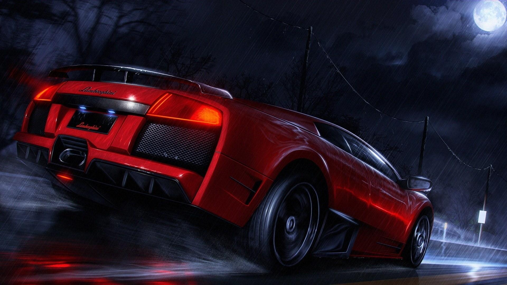 1920x1080 Hình nền Lamborghini đỏ.  Wallpaper Studio 10. Hàng chục nghìn