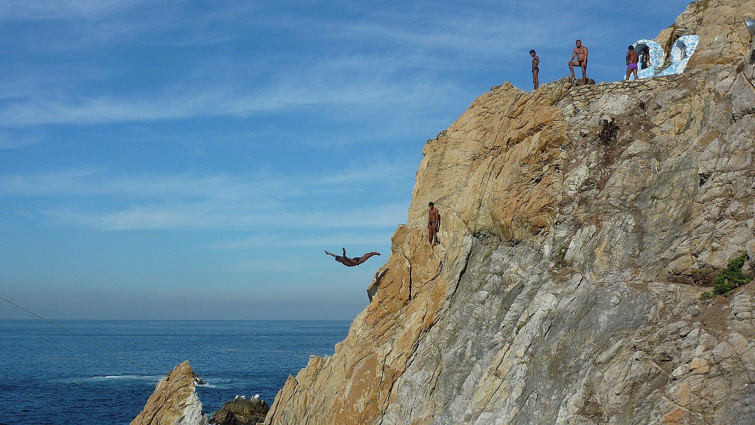 2560x1440 acapulco, Mexico, Rockjumper Wallpaper HD / Desktop and Mobile