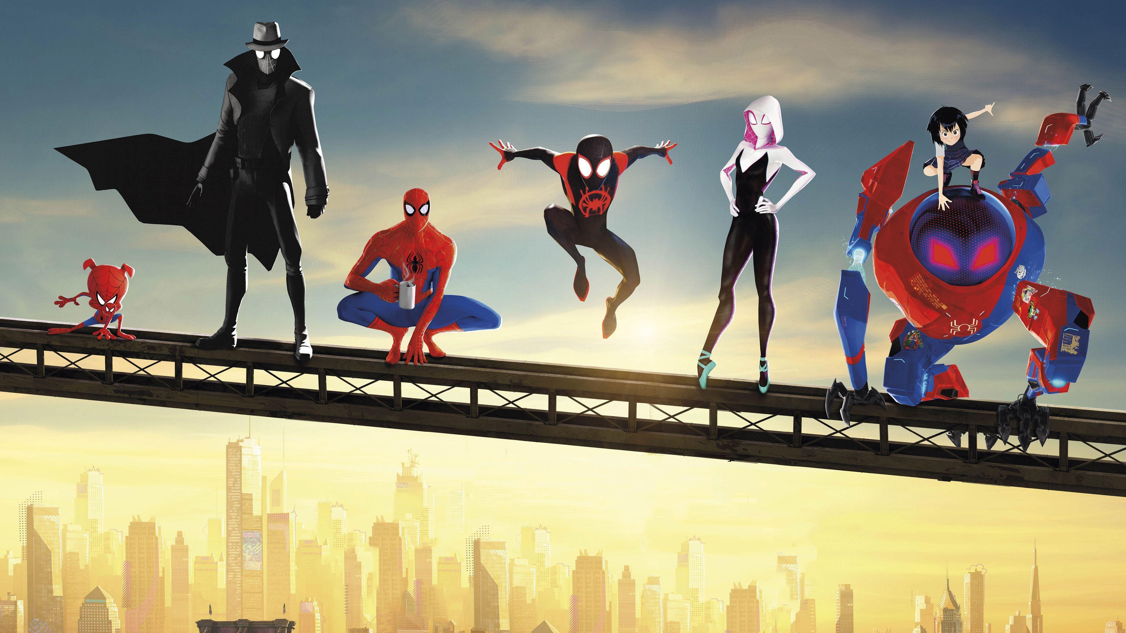 3840x2160 Wallpaper 4k SpiderMan Into The Spider Verse Movie Poster 2018