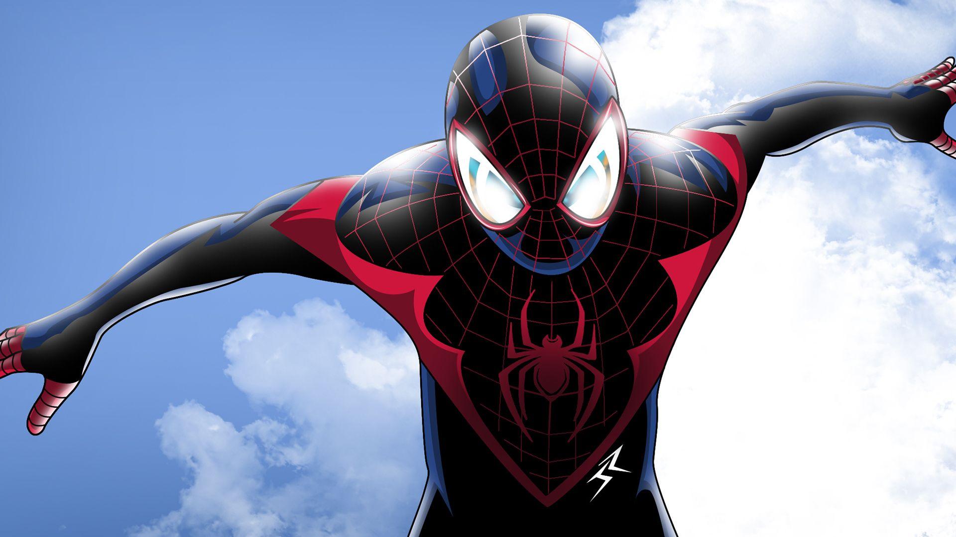 1920x1080 Ultimate Spider Man Aka Miles Morales Wallpaper Morales