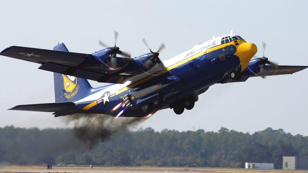 1244x700 Aircraft C 130 Hercules Blue Angels Wallpaperx1080