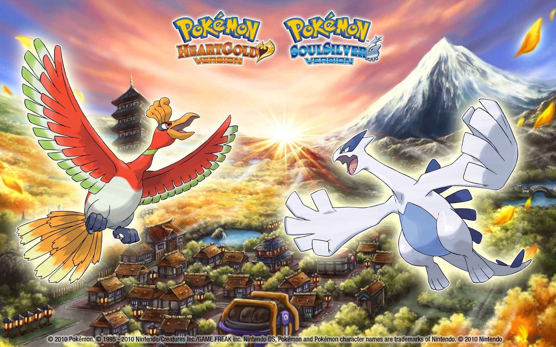 1920x1200 Pokémon Gold And Silver Wallpaper