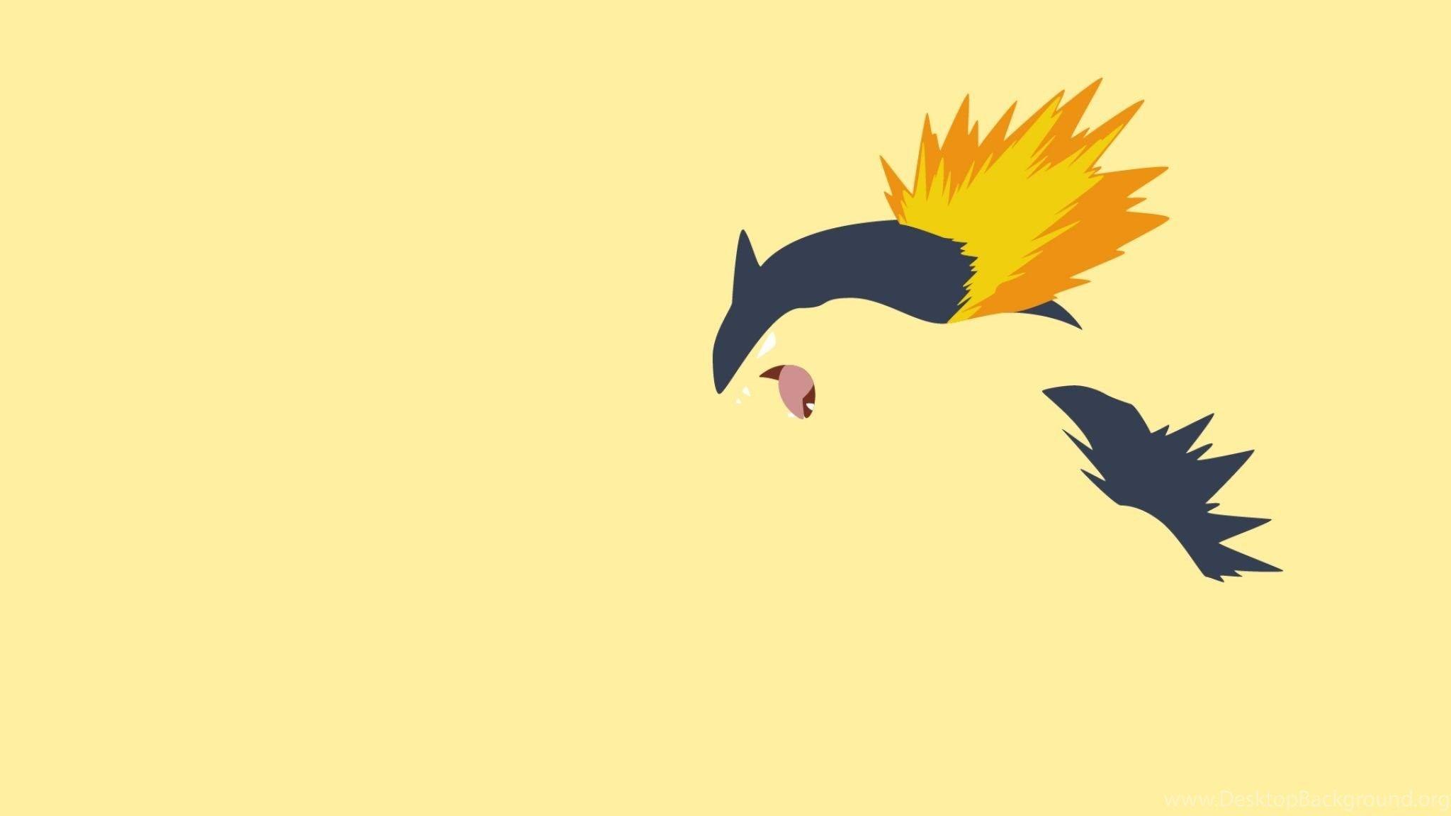 2048x1152 Typhlosion Wallpaper Desktop Background