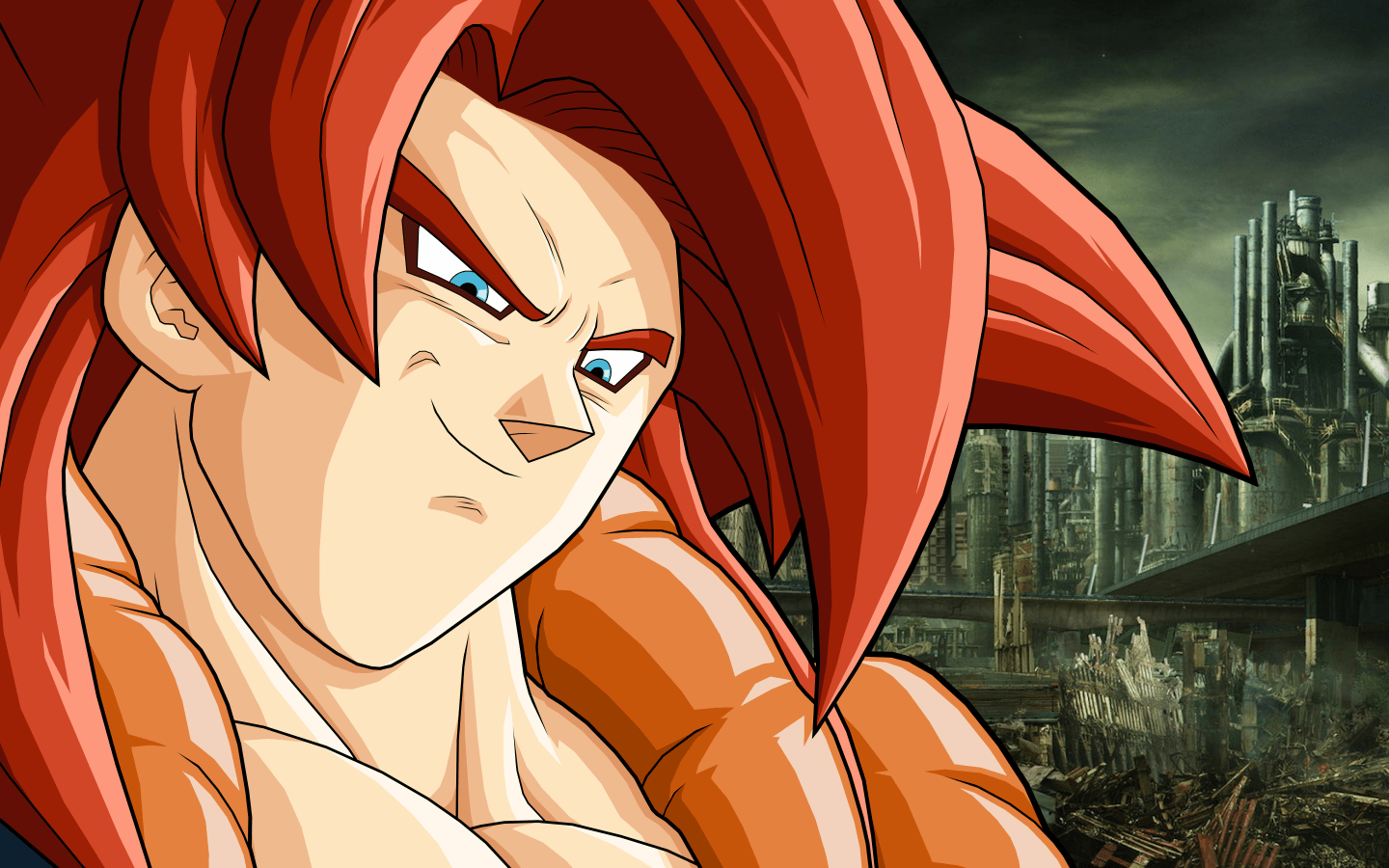 1440x900 Free download Goku Super Saiyan 4 Wallpaper IPhone 5 Wallpaper