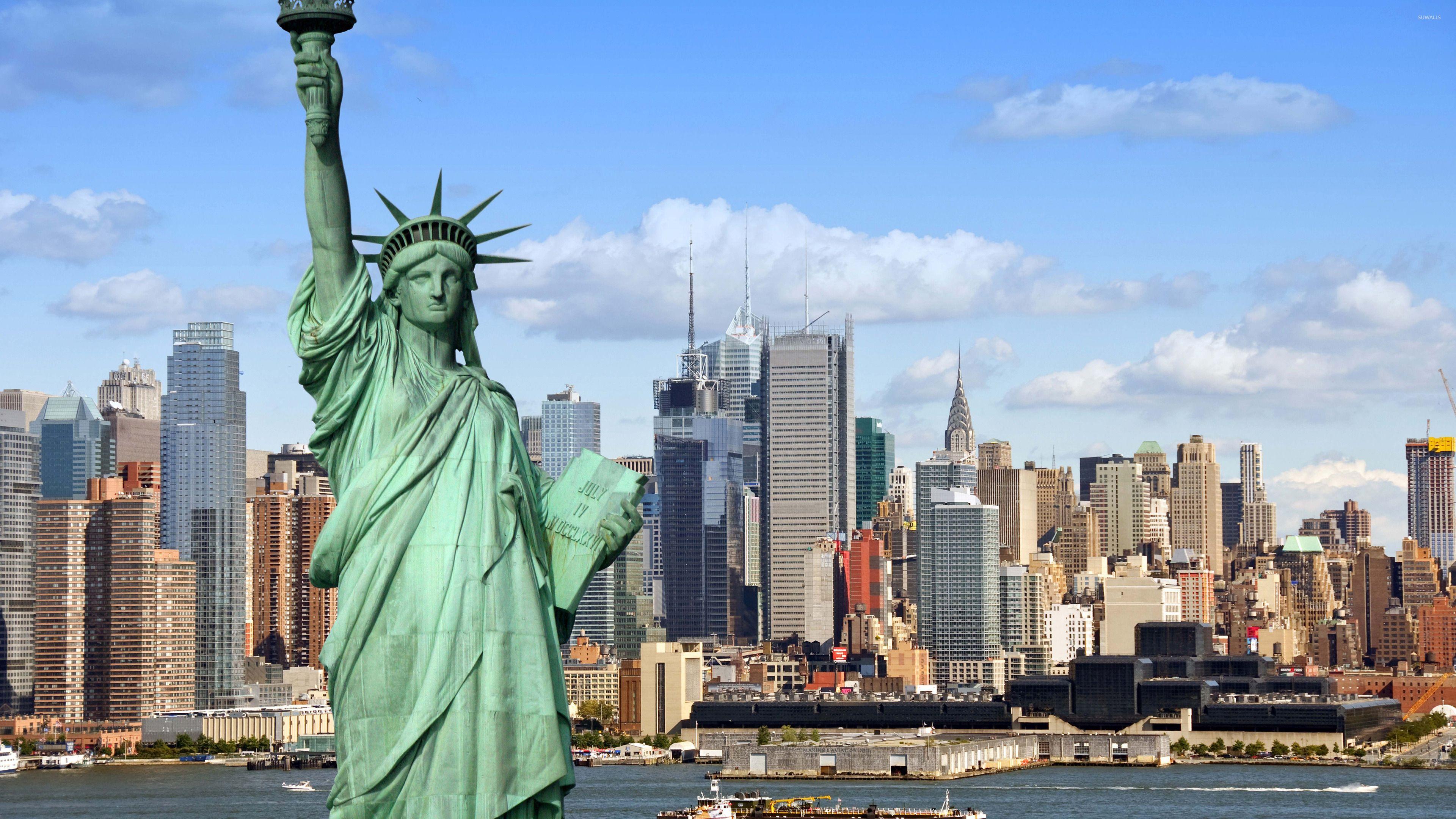 3840x2160 Statue of Liberty wallpaper