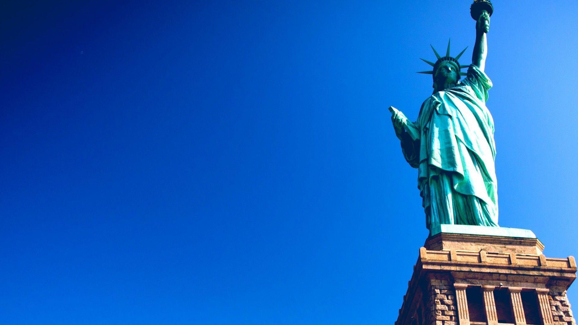 1920x1080 Statue of Liberty Background. Greek