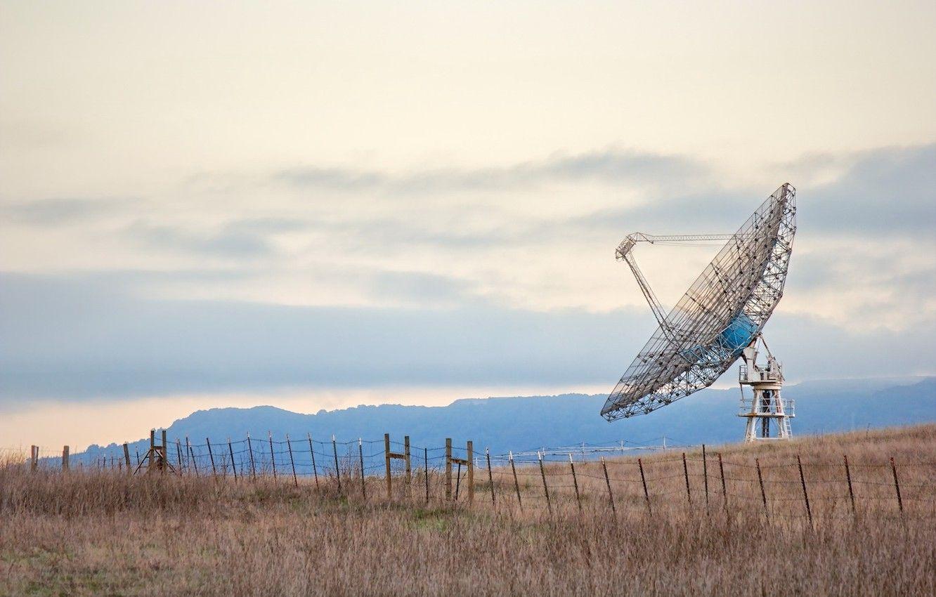 1332x850 Wallpaper California, Radio Telescope, Stanford University image