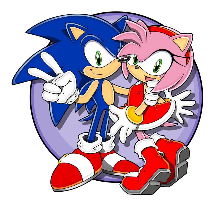 Sonic and Amy Wallpaper Everyone loves AMY  Sonic and amy Sonic Shadow  and amy