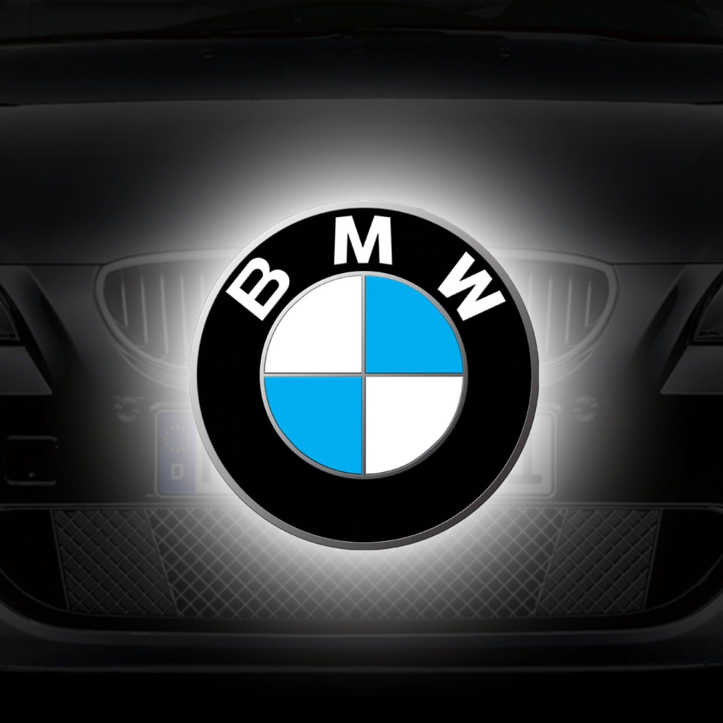 2448x2448 Free download BMW logo wallpaperc iPad [2448x2448]