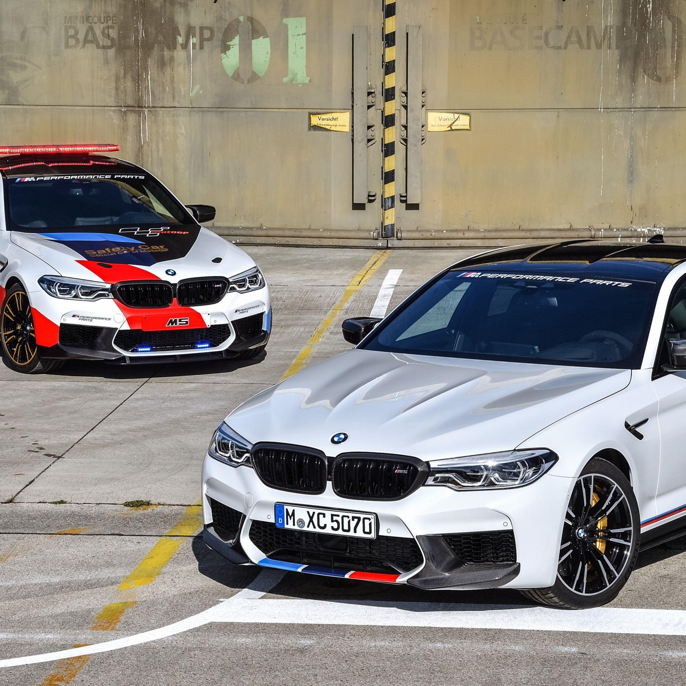 2248x2248 Download 2248x2248 wallpaper cars, bmw m motogp safety cars