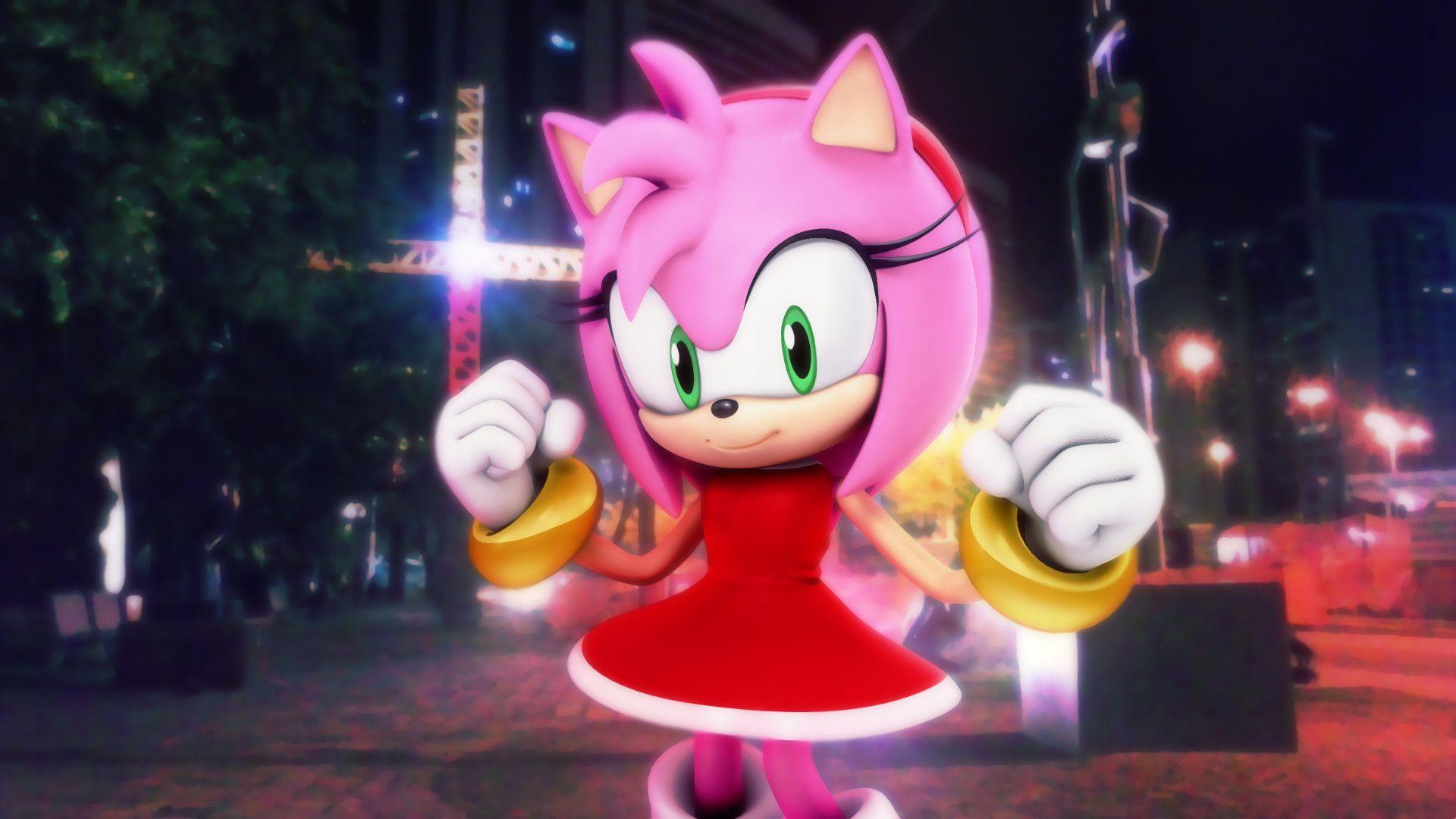 1920x1080 Amy Rose Wallpaper And Sega All Star, Download Wallpaper