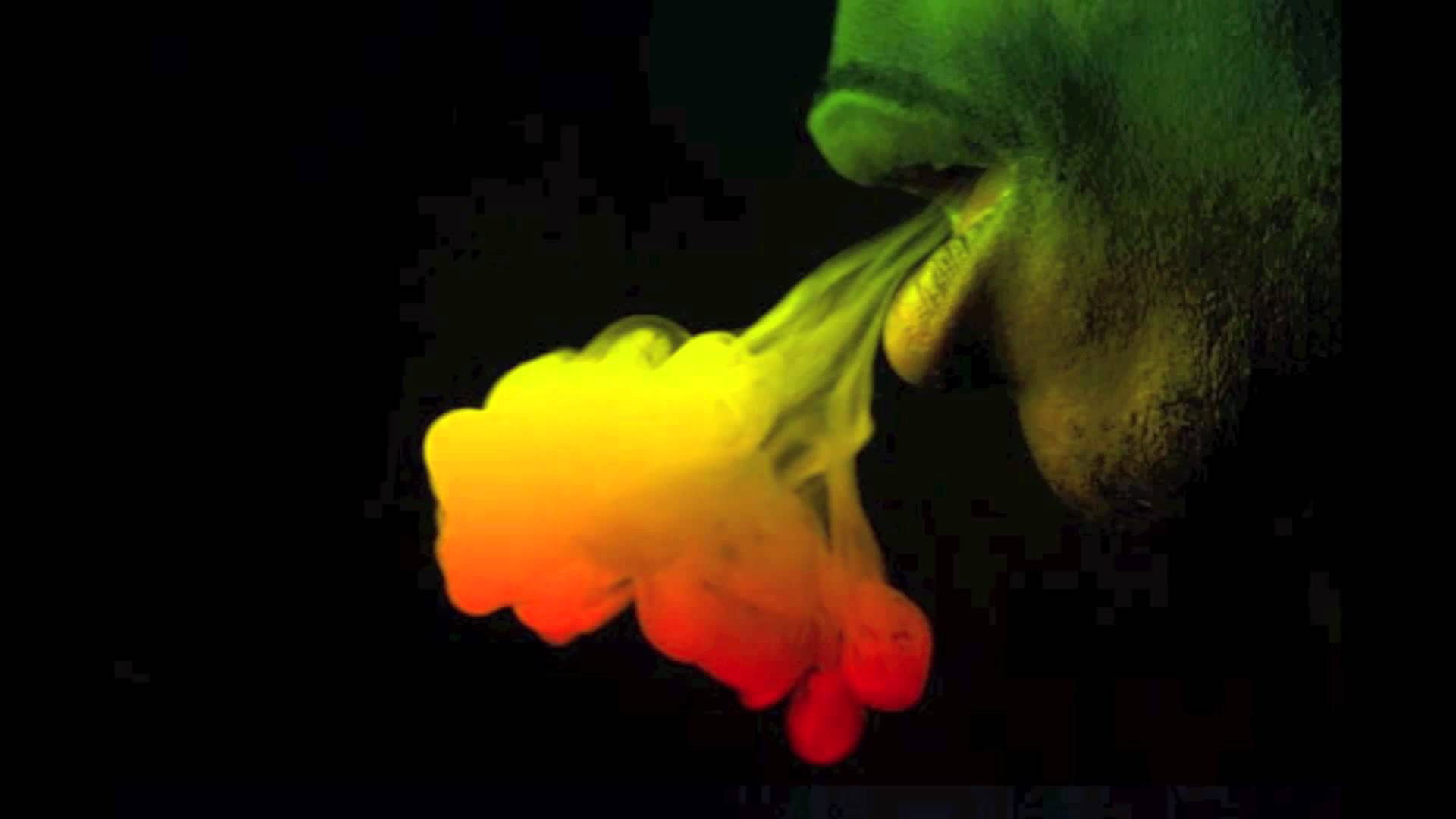 1920x1080 Rasta Smoke Wallpaper