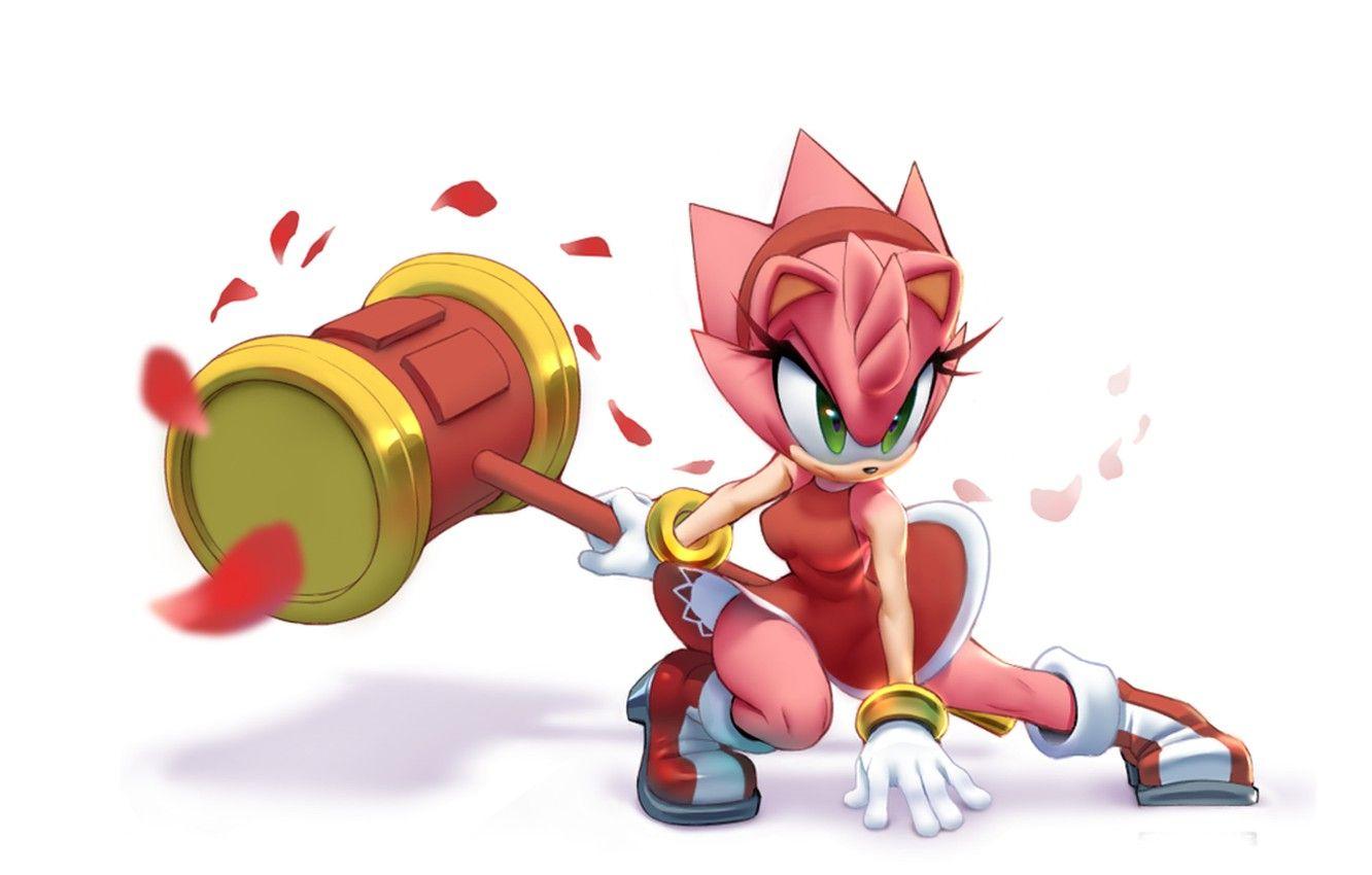 1332x850 Photo Wallpaper Art, Amy Rose, Sonic The Hedgehog