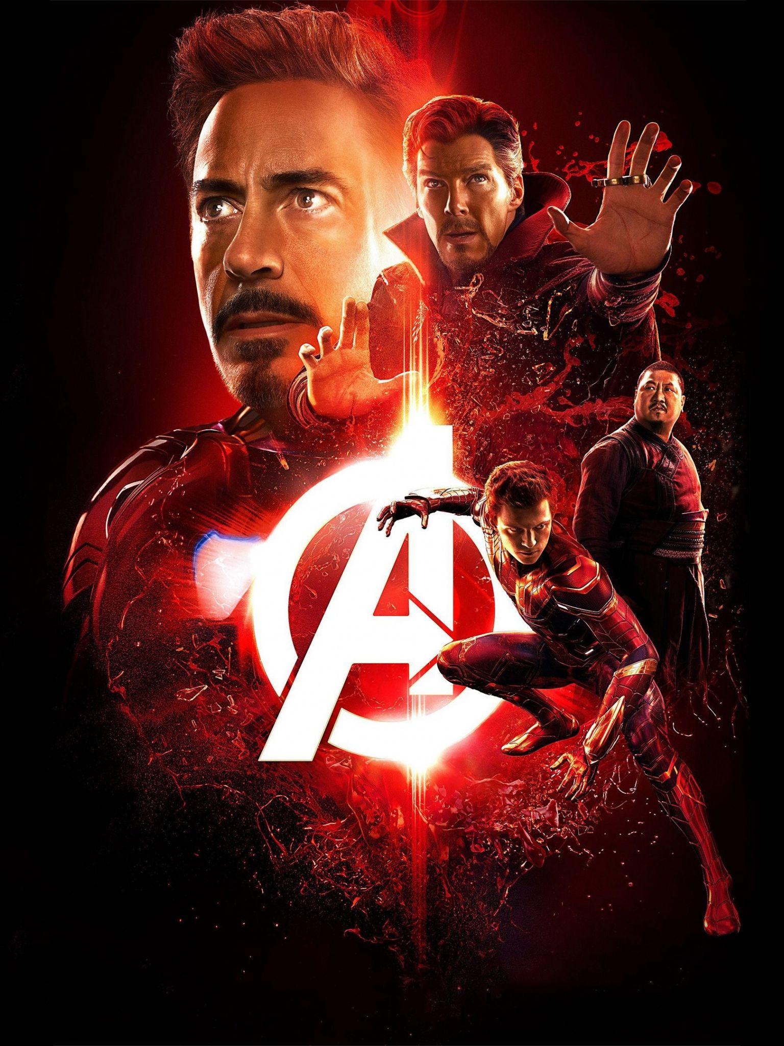 1536x2048 Free download Avengers Infinity War 4k Ultra HD Wallpaper