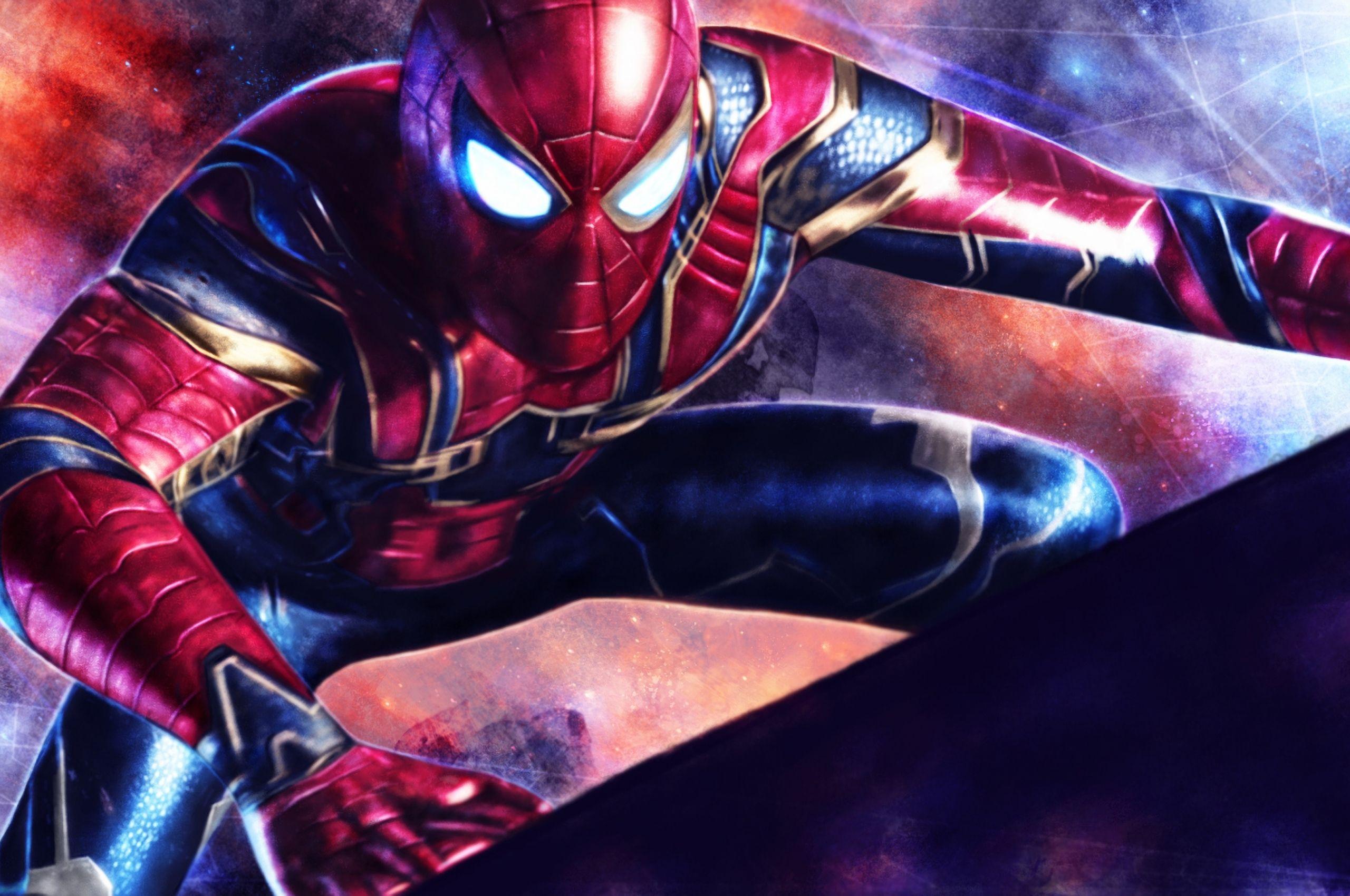 Iron Spider Infinity War Wallpapers - Top Free Iron Spider Infinity War  Backgrounds - WallpaperAccess