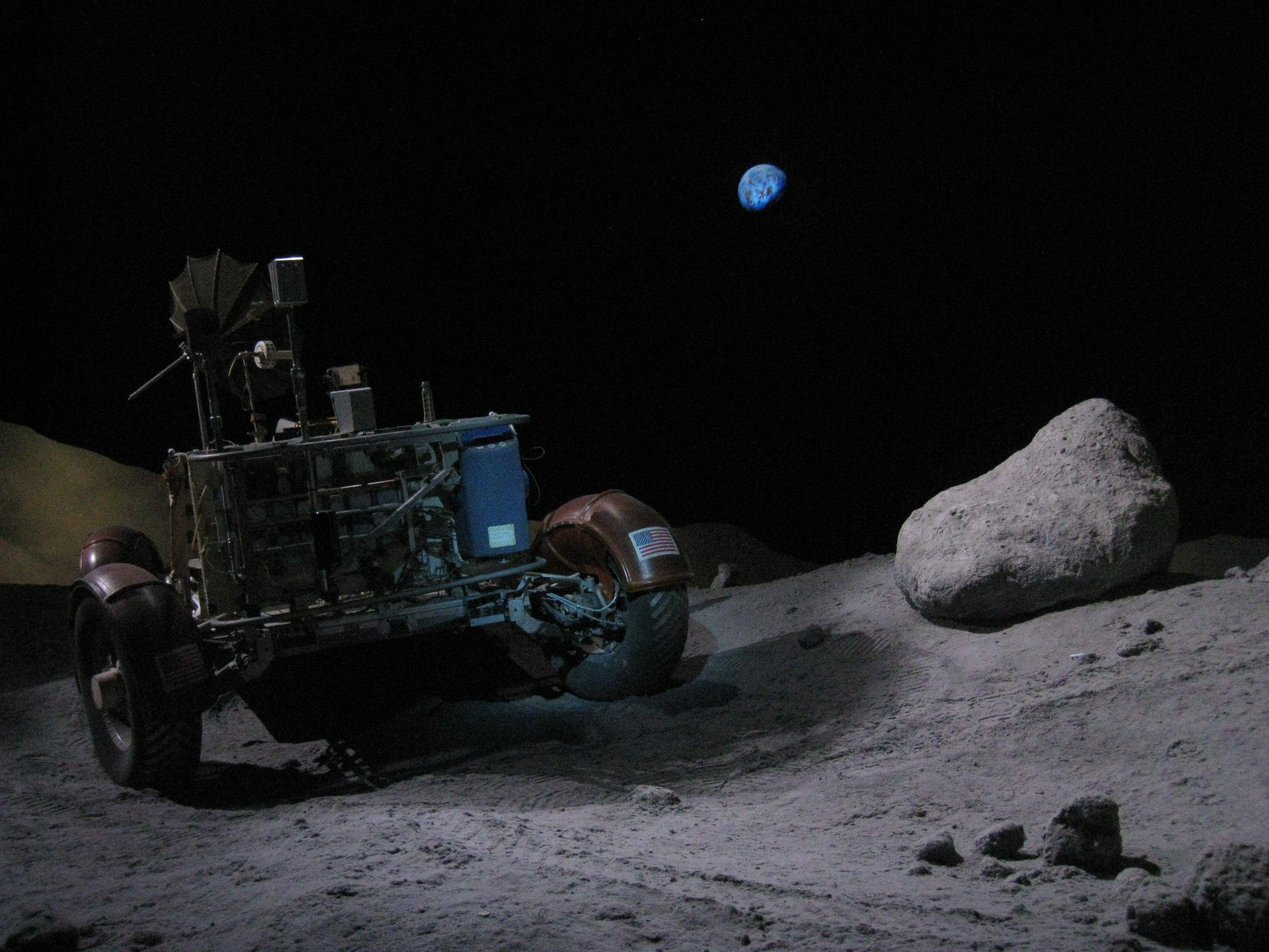 3264x2448 Other: Lunar Surface Mock Moon Space Desktop Image for HD 16:9 High