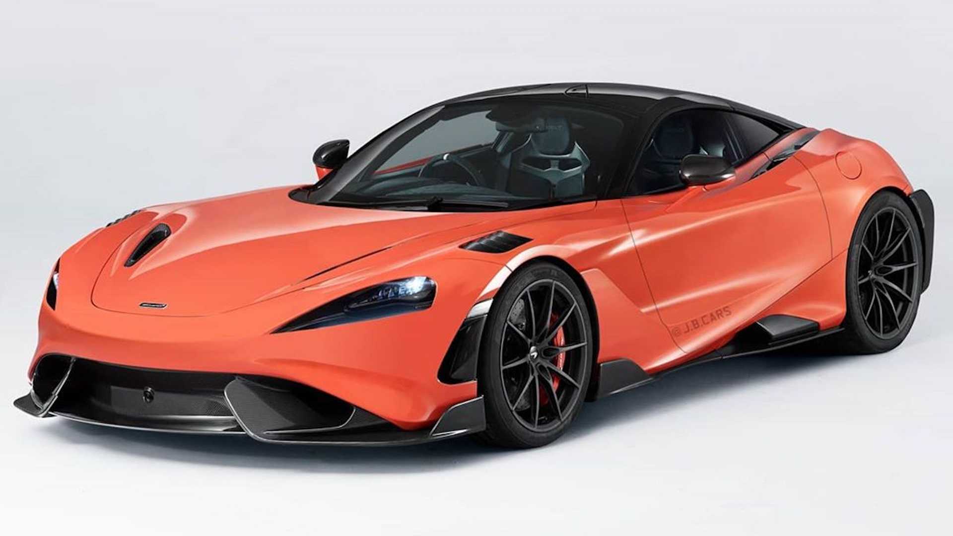1920x1080 Front Engine McLaren 765LT Rendering Doesn't Look Half Bad