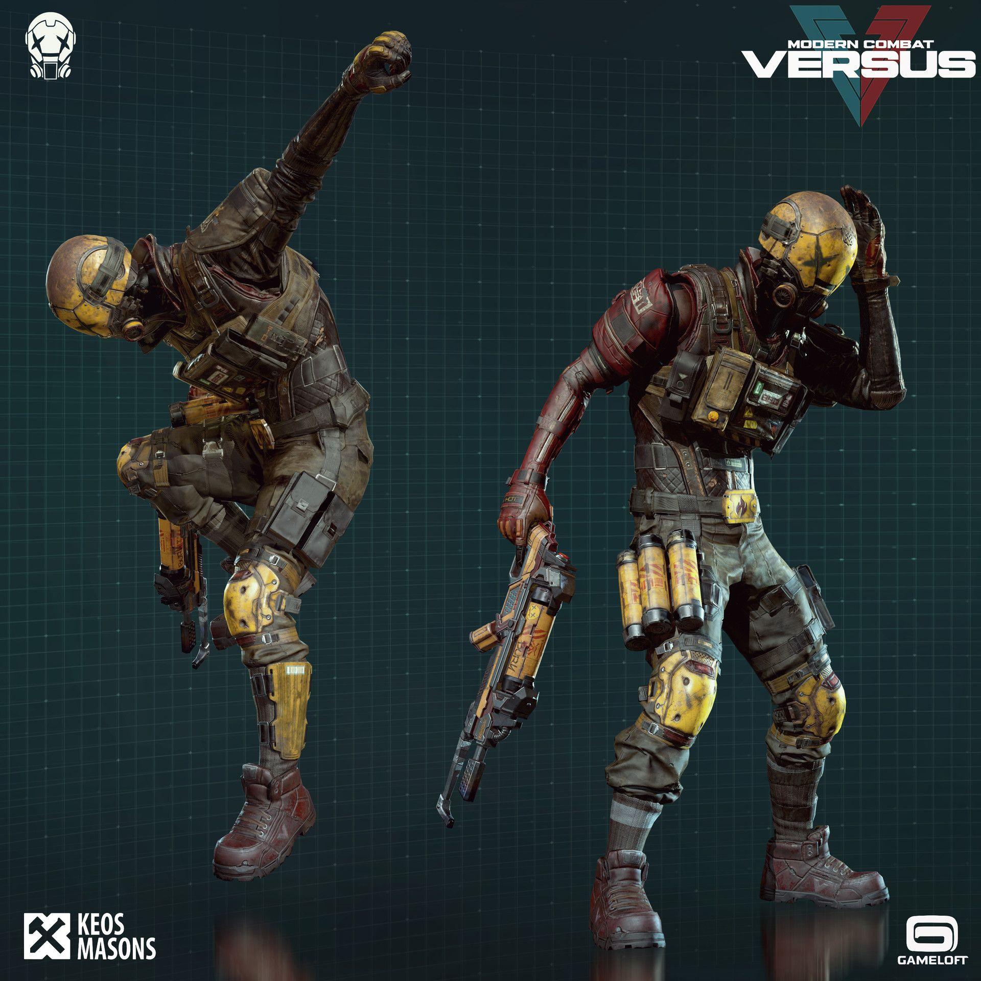 1920x1920 Modern Combat Versus Character, KEOS