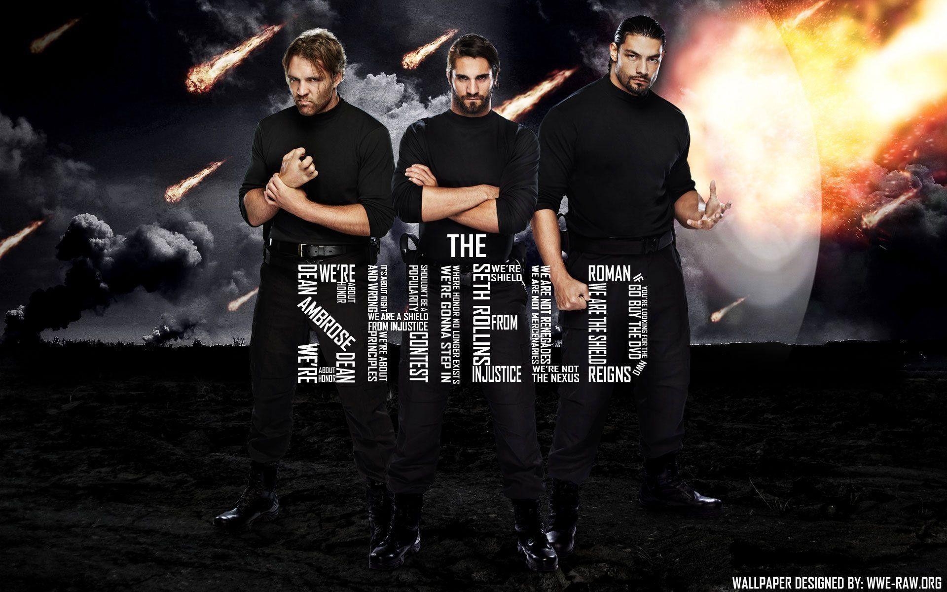 1920x1200 Shield WWE Wallpaper