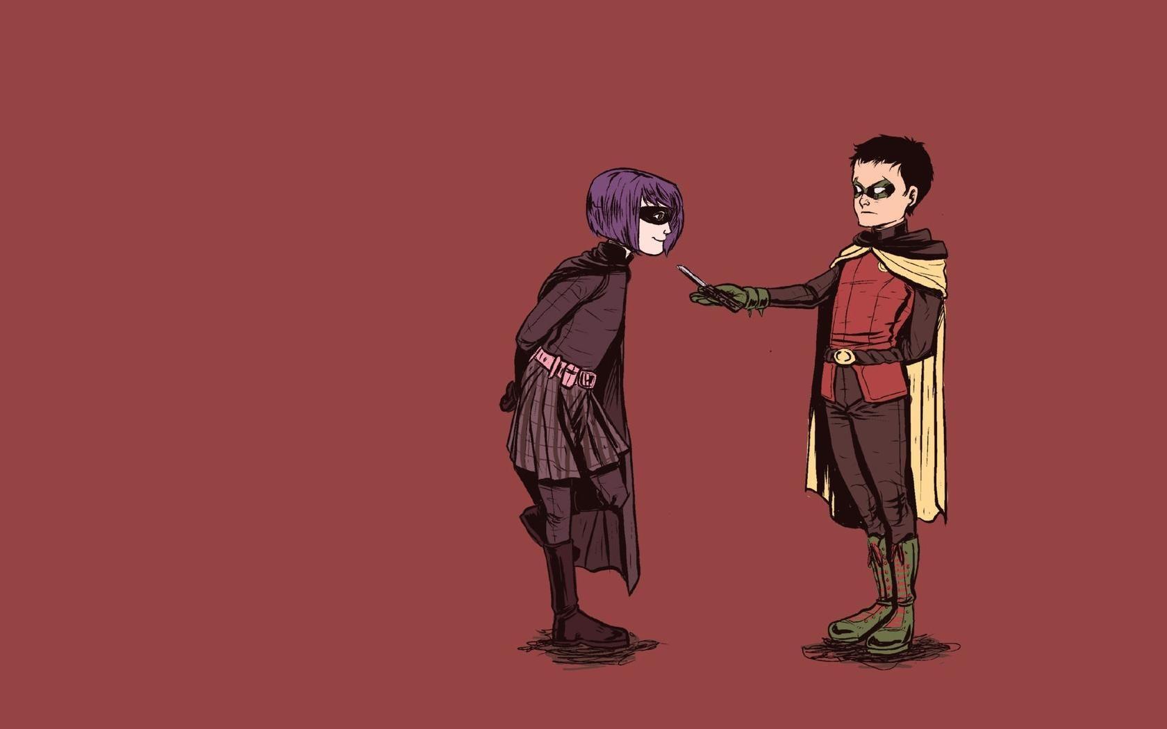1680x1050 Robin, DC Comics, Kick Ass, Hit Girl Wallpaper