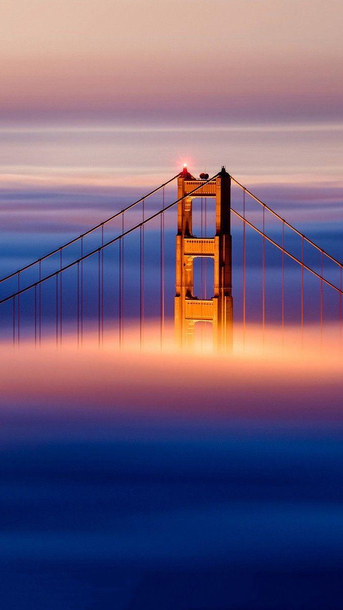 675x1200 Golden Gate Bridge Sunset Wallpaper HD Resolution Ns · World