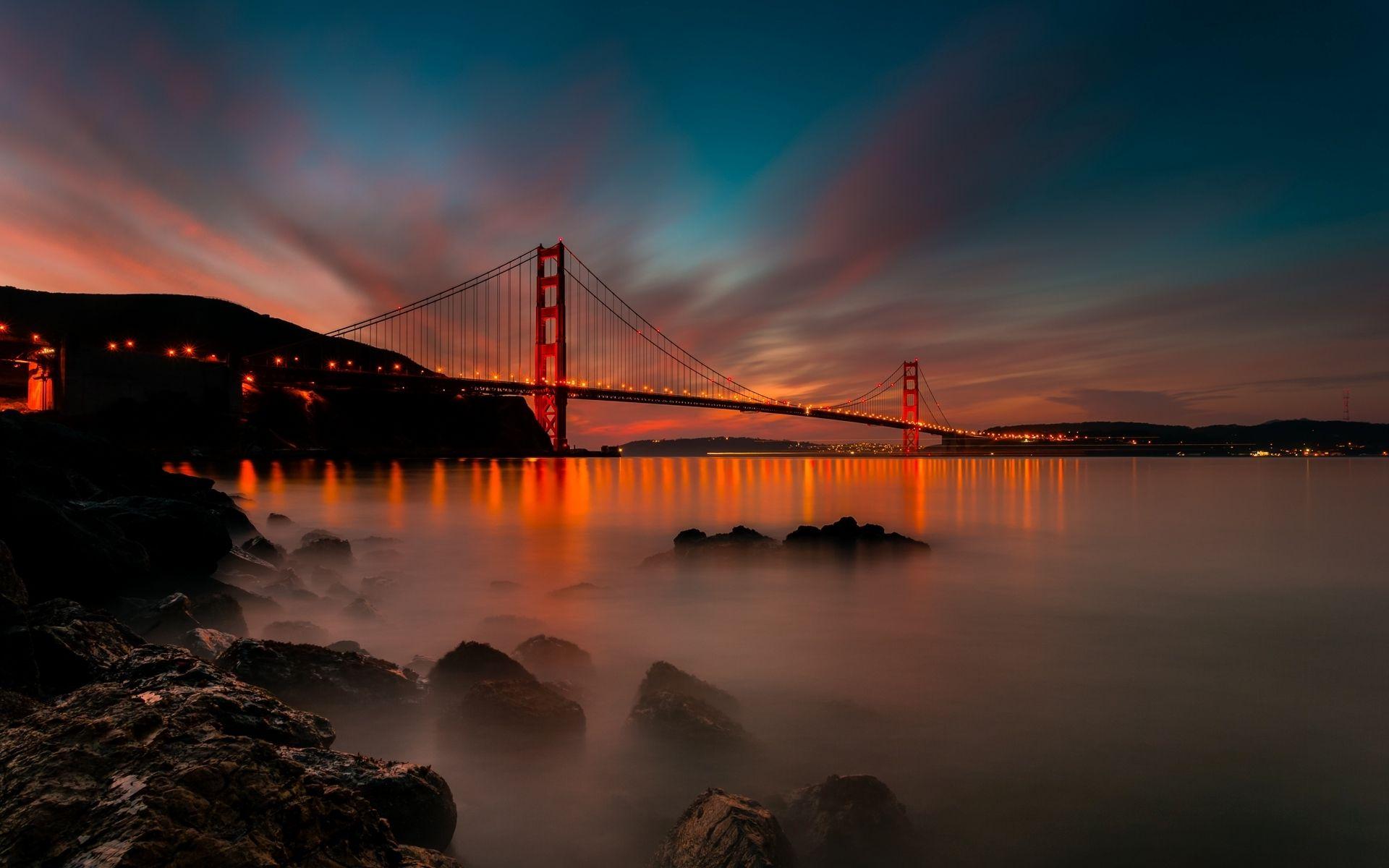 1920x1200 san, Francisco, California, Usa, Golden, Gate, Bridge, Ocean, Sea