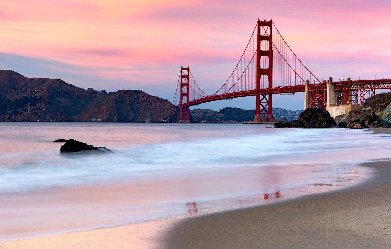 1332x850 Wallpaper bridge, San Francisco, Golden Gate Bridge, Golden Gate