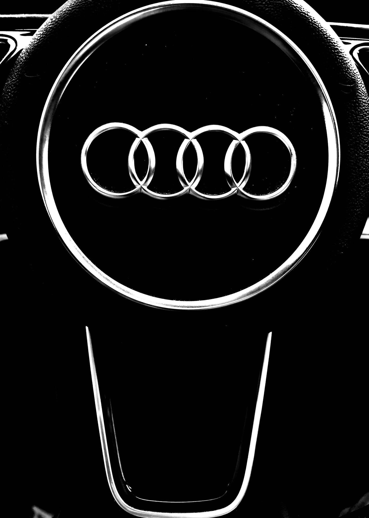 Audi Logo Hd Wallpaper For Iphone