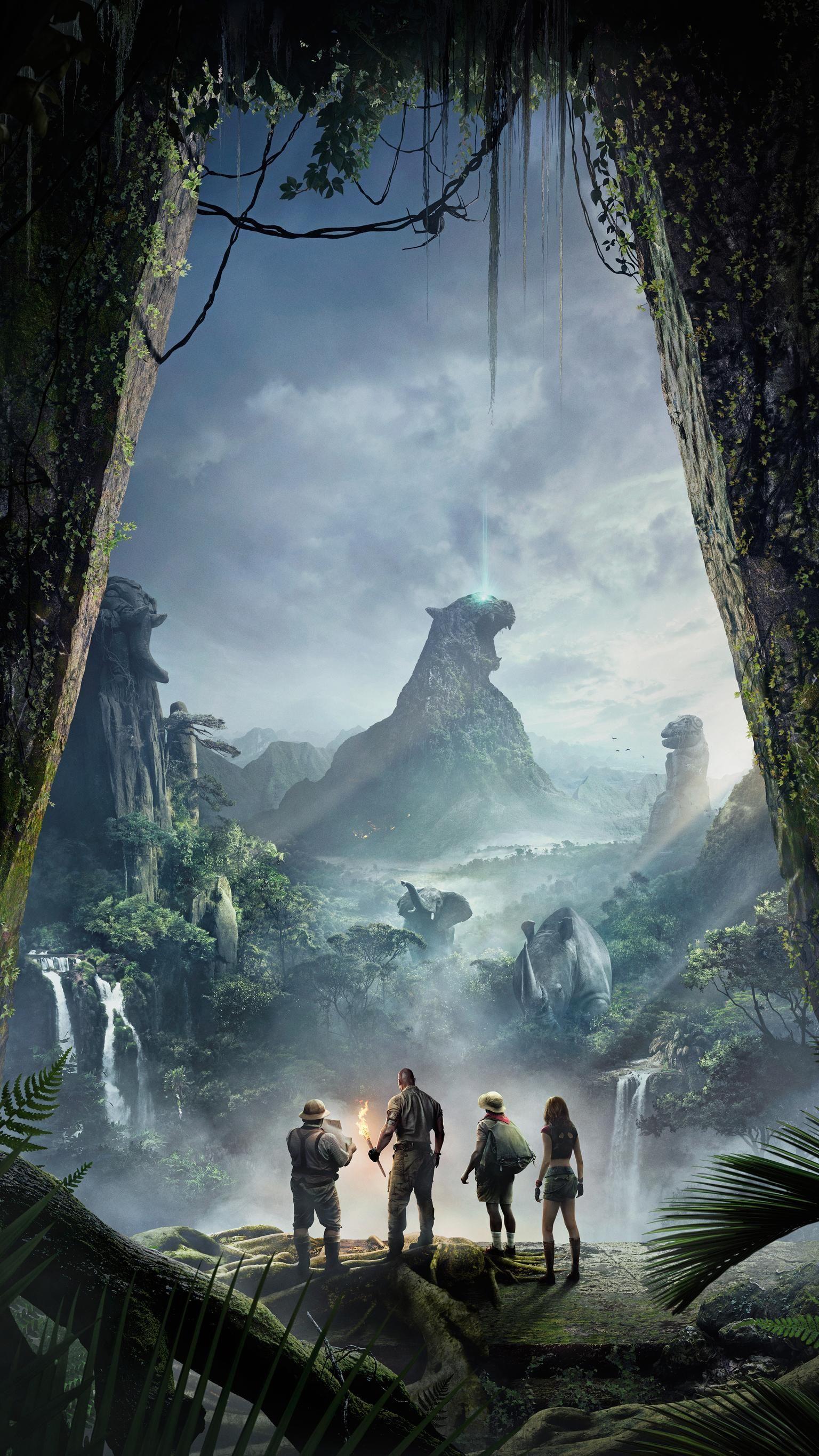 1536x2732 Jumanji: Welcome to the Jungle (2017) Phone Wallpaper