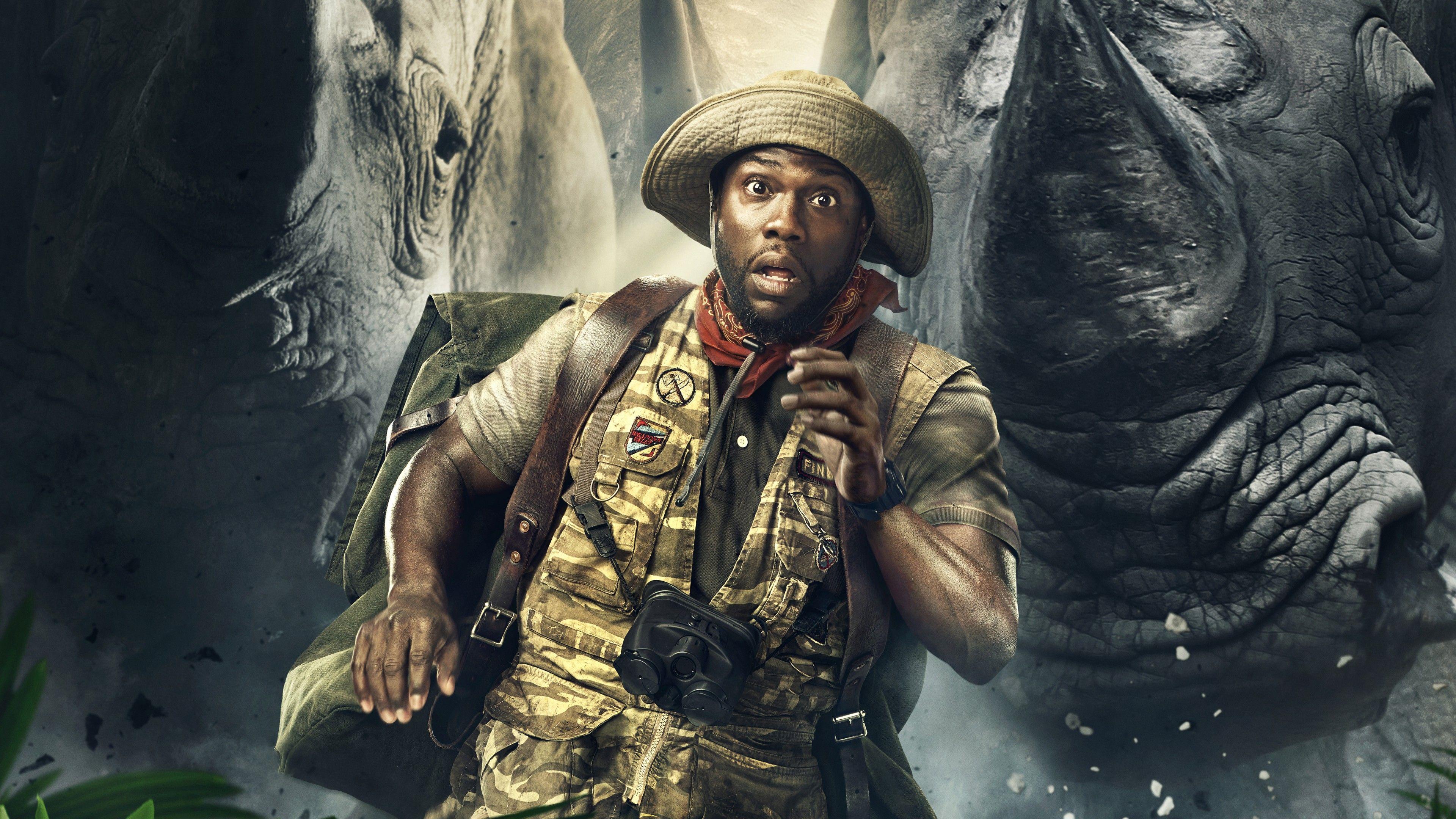 3840x2160 Kevin Hart Jumanji Welcome To The Jungle HD Wallpaper 3840x2160