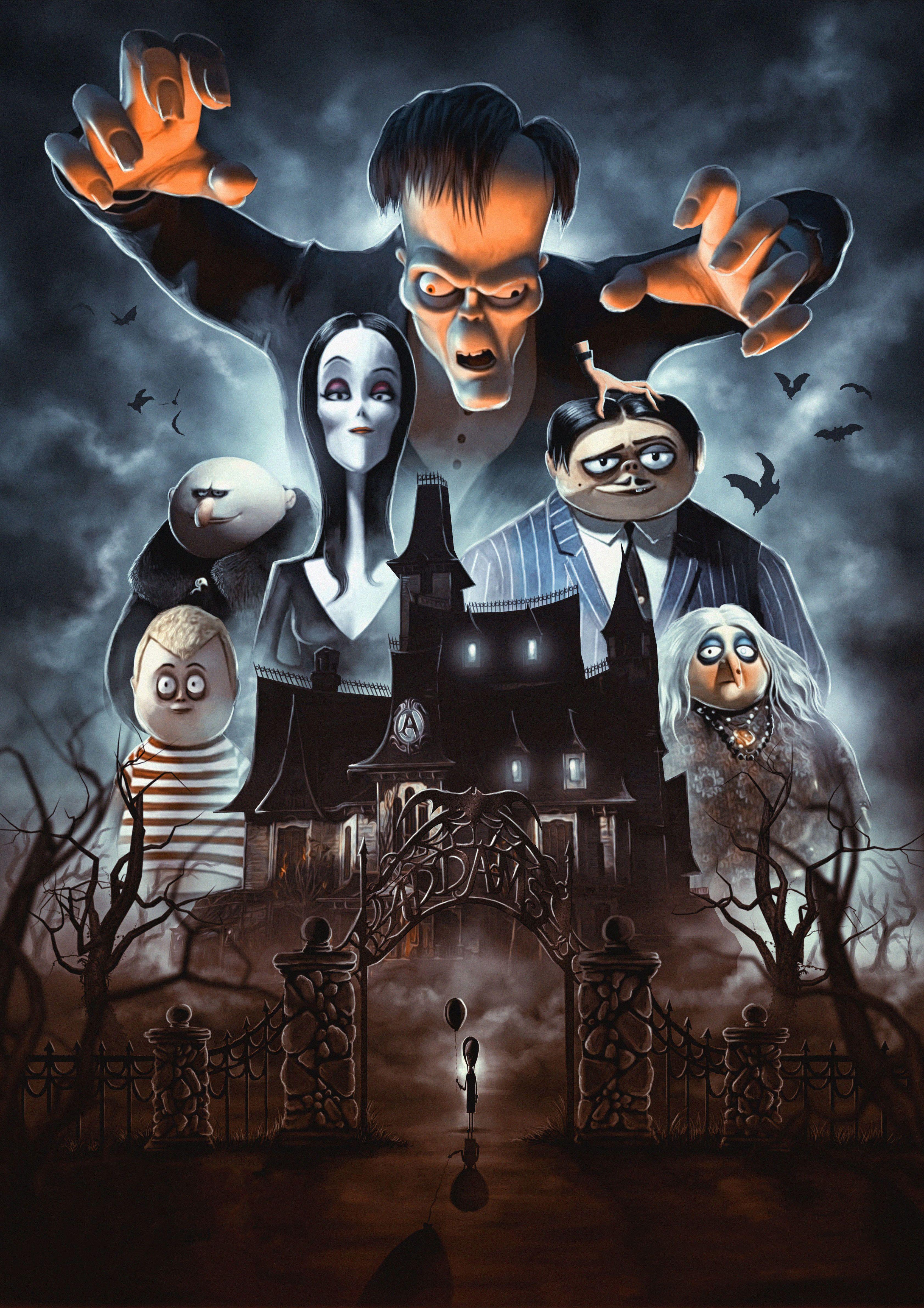 3366x4763 The Addams Family Wallpaper, HD Movies 4K Wallpaper, Image
