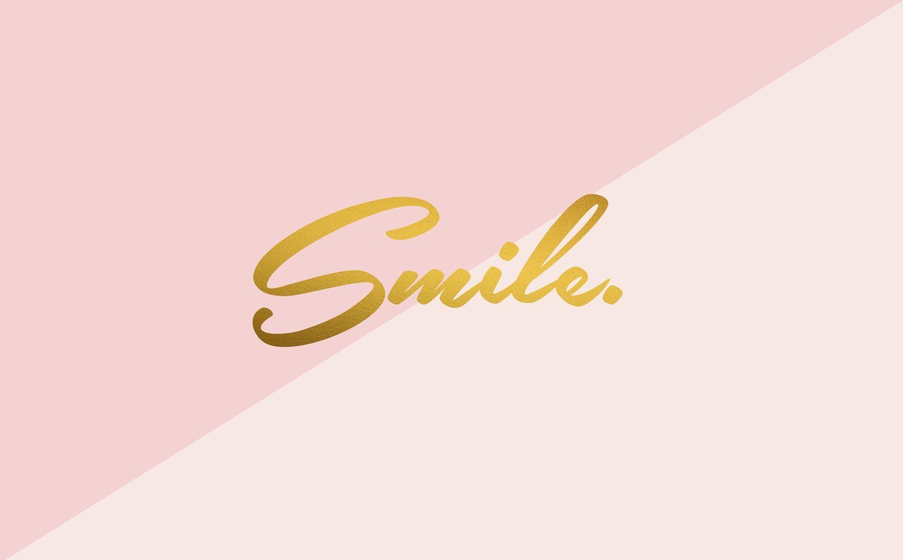 1856x1151 Smile Desktop Wallpaper Free Download by Deer Pineapple.. freebies