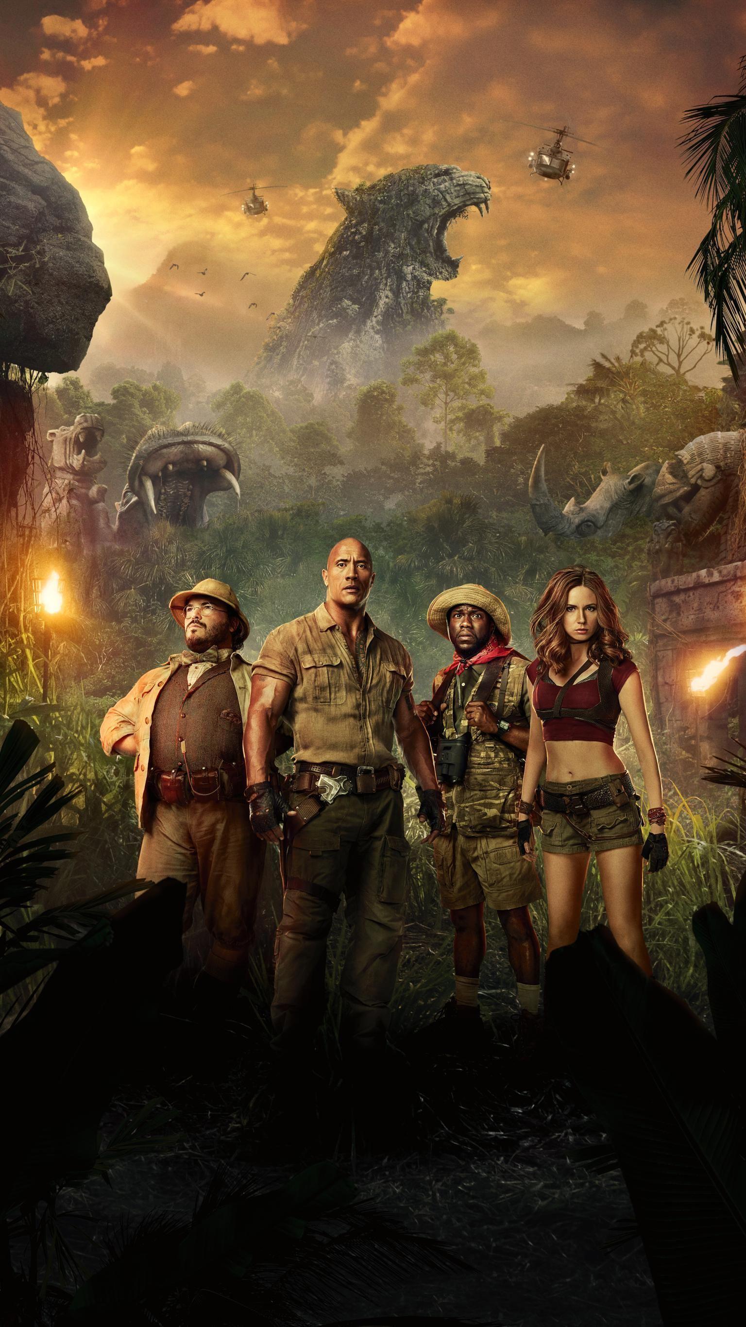 1536x2732 Jumanji: Welcome to the Jungle (2017) Phone Wallpaper