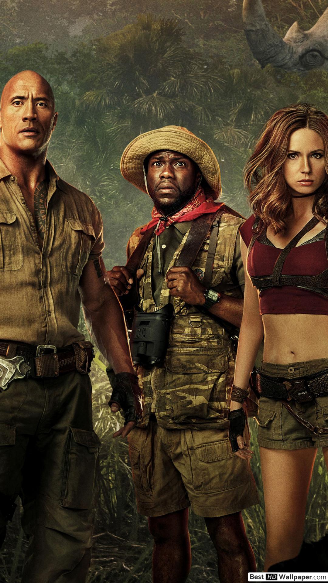 1080x1920 Jumanji: Welcome to the jungle HD wallpaper download