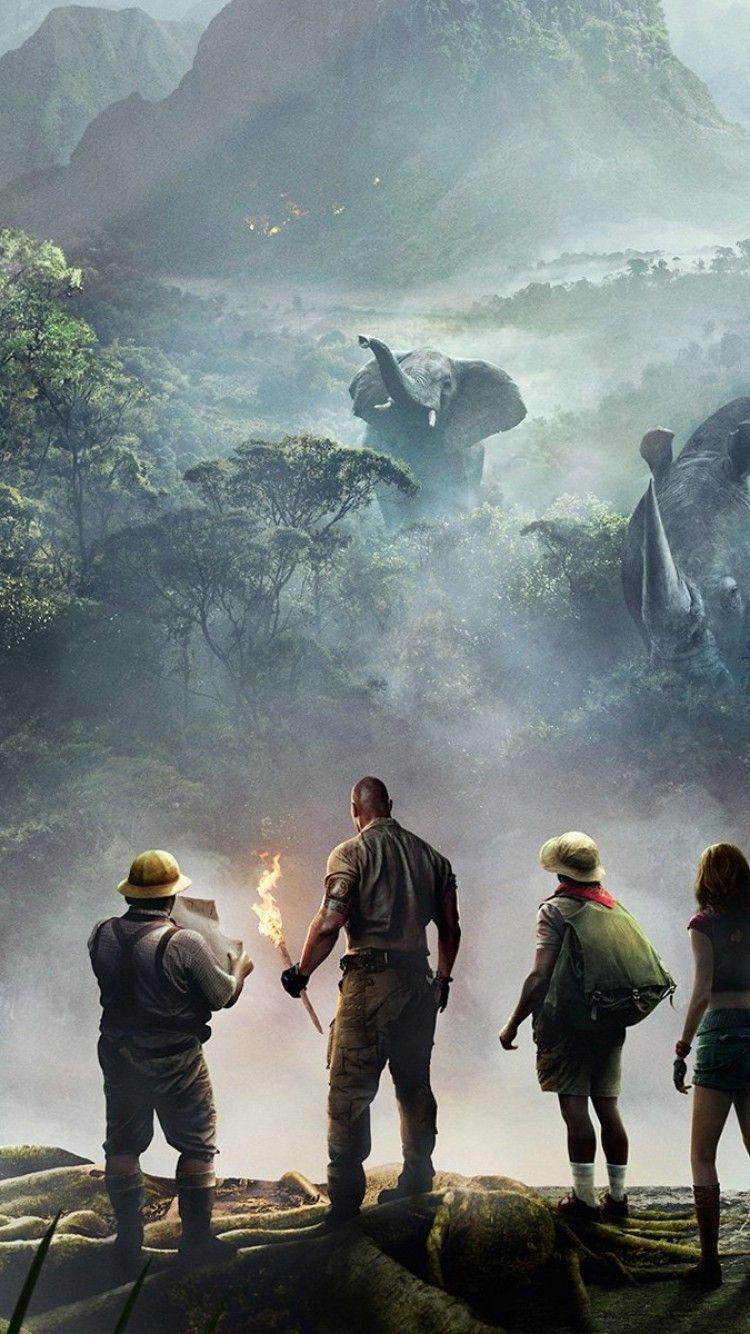750x1334 Download 750x1334 Jumanji: Welcome To The Jungle, Dwayne Johnson