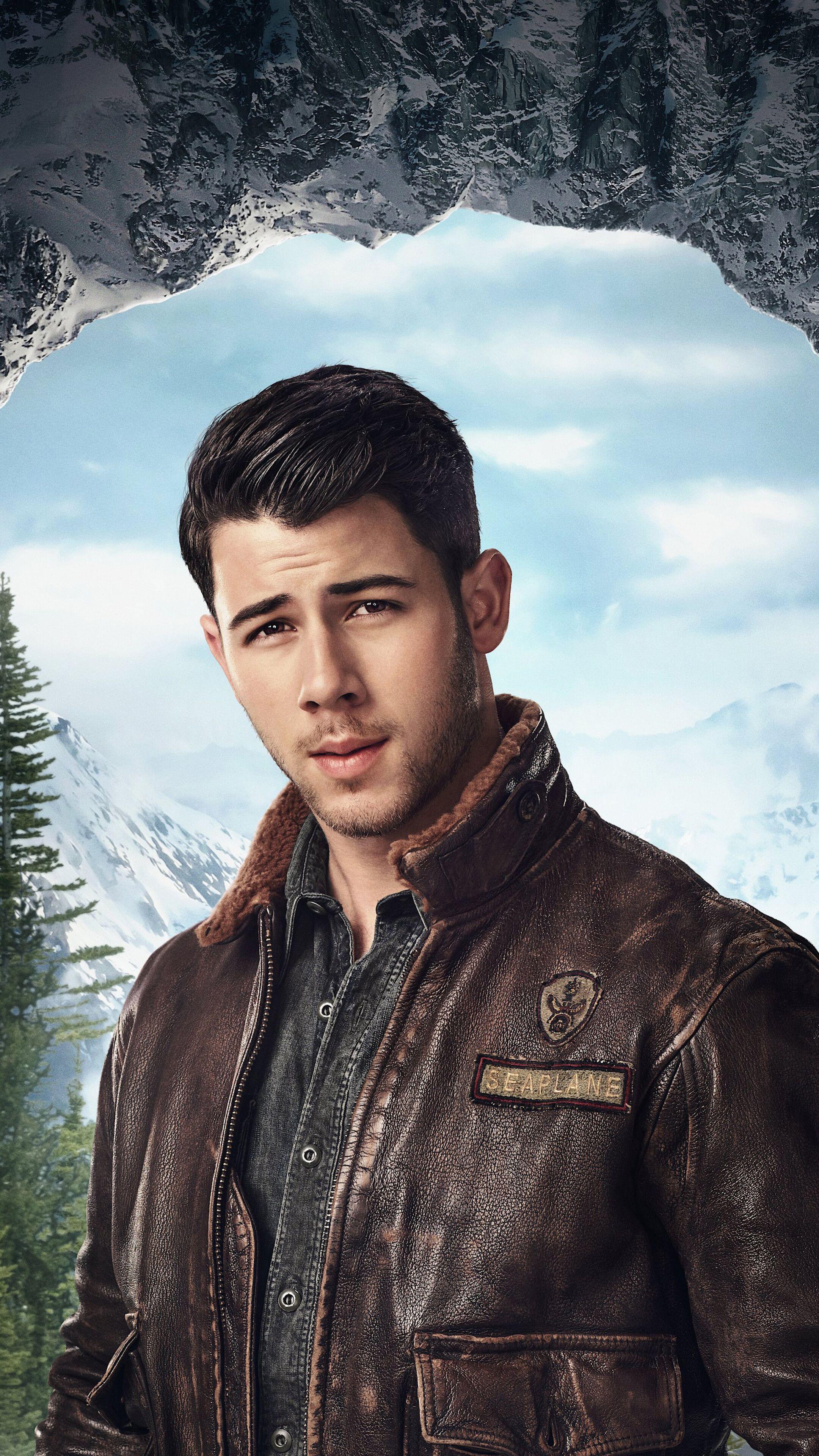 2160x3840 Nick Jonas, Jumanji The Next Level, Seaplane McDonough