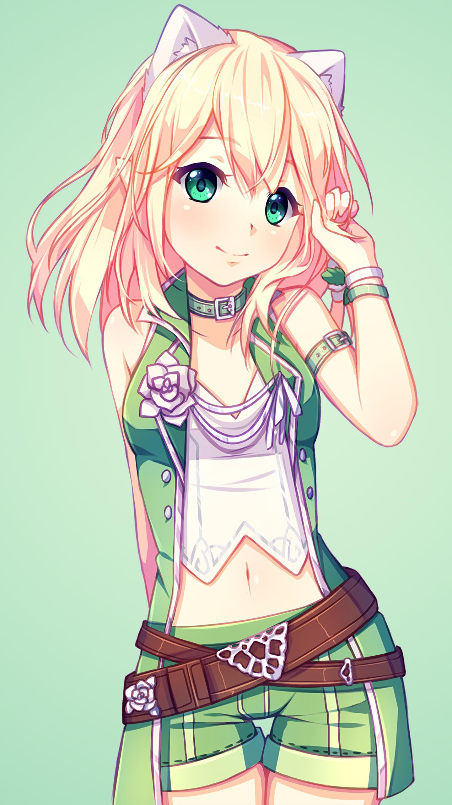 1440x2560 Mobile Cute Girls Standing Wallpaper for 1440p phones