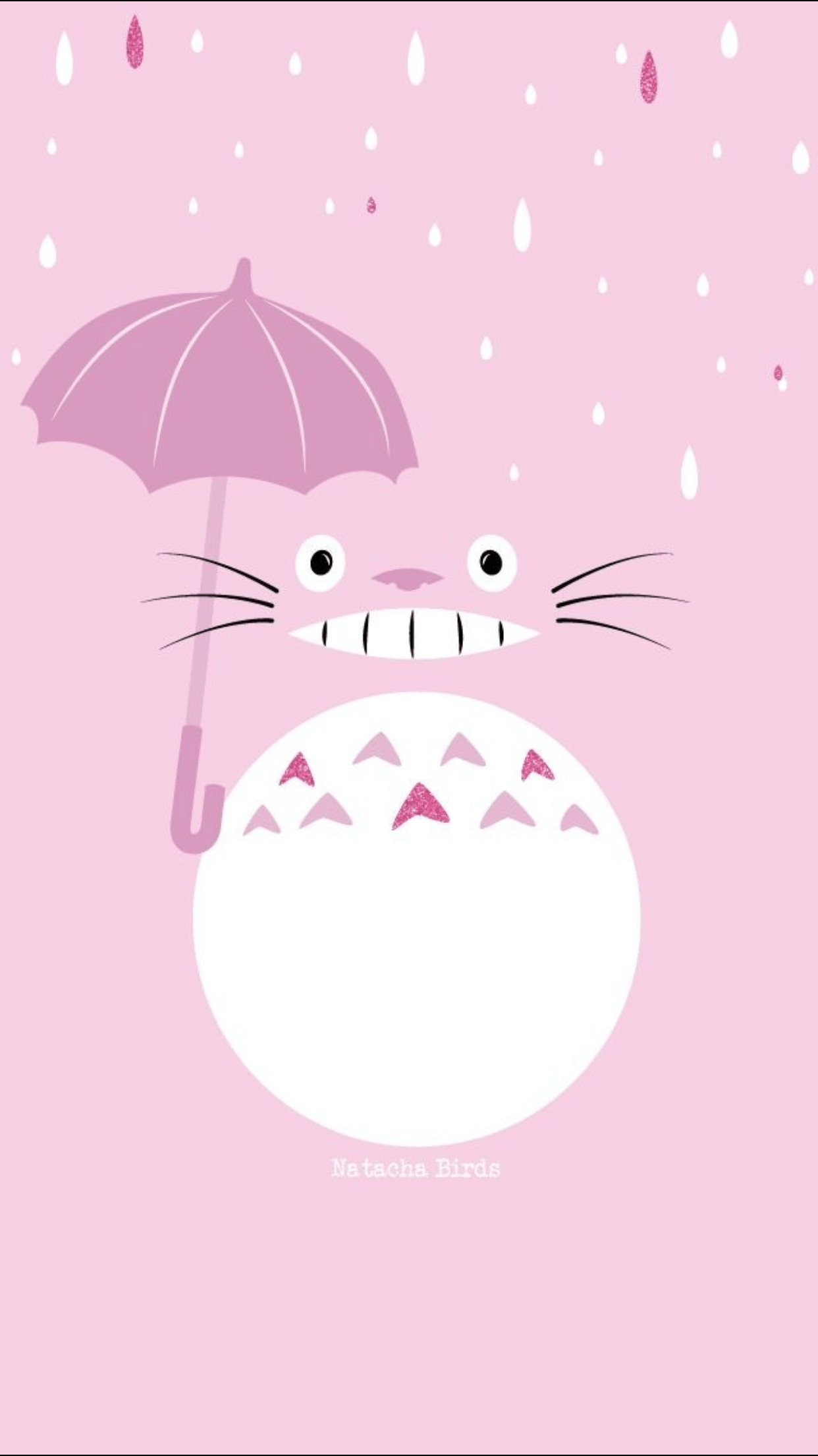 1242x2208 Hd Totoro Wallpaper Background Totoro Wallpaper