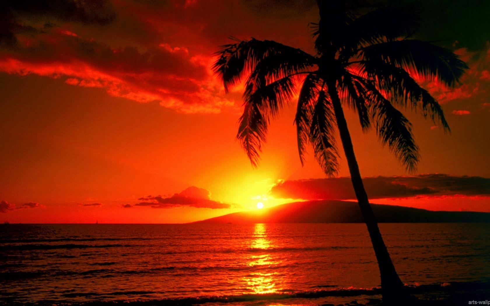 1680x1050 Free download Wallpaper Hawaii Maldives Tahiti Islands Beach