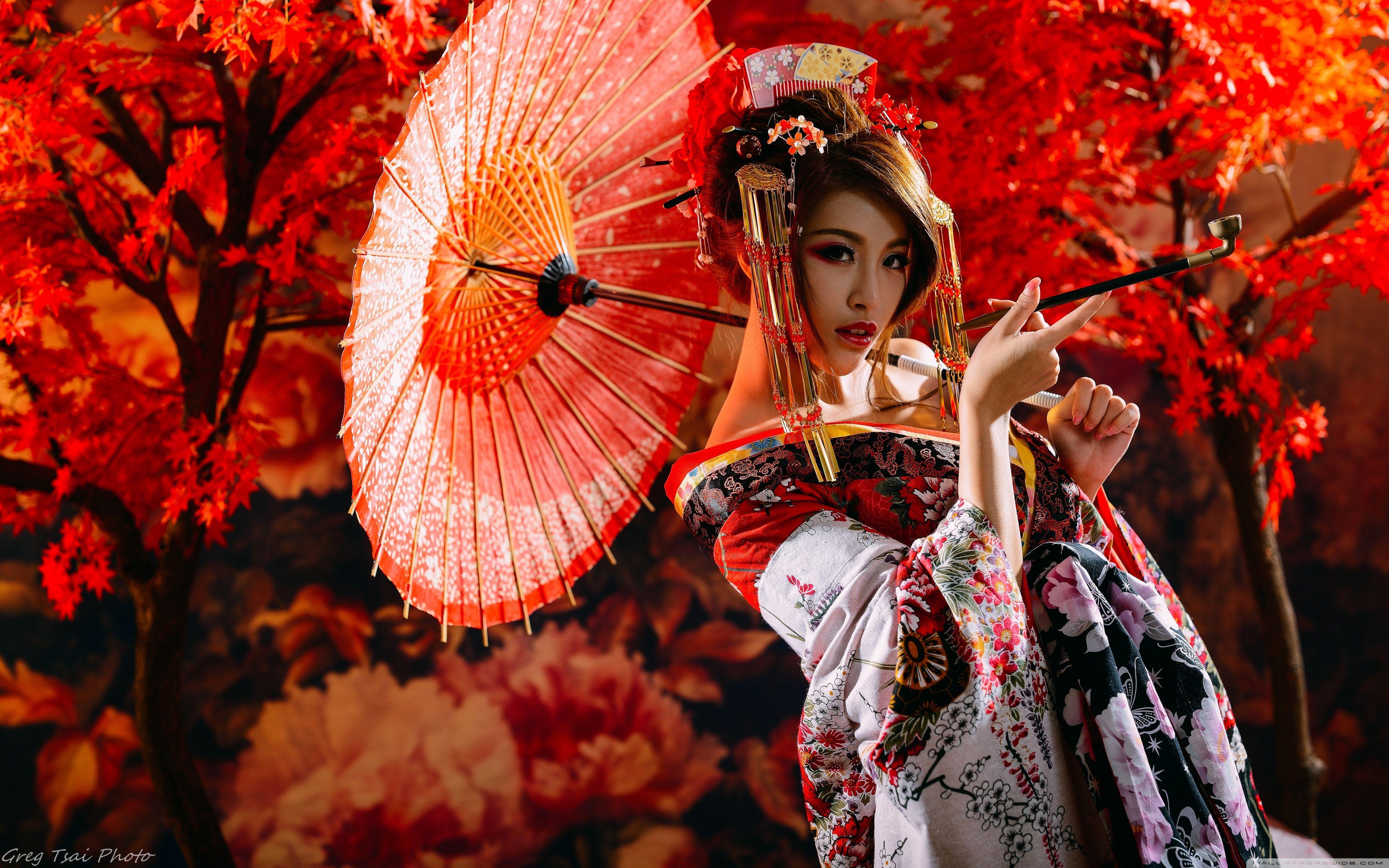 Traditional Japanese Woman Wallpapers - Top Free ...