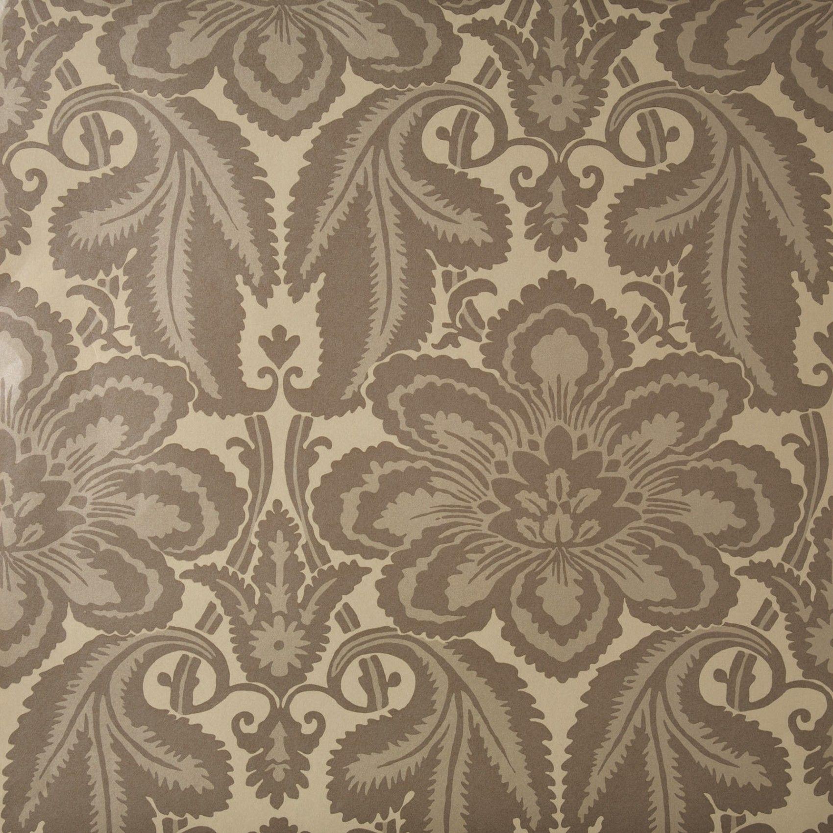1700x1700 Little Greene Wallpaper Wall Paper In Brown Colour