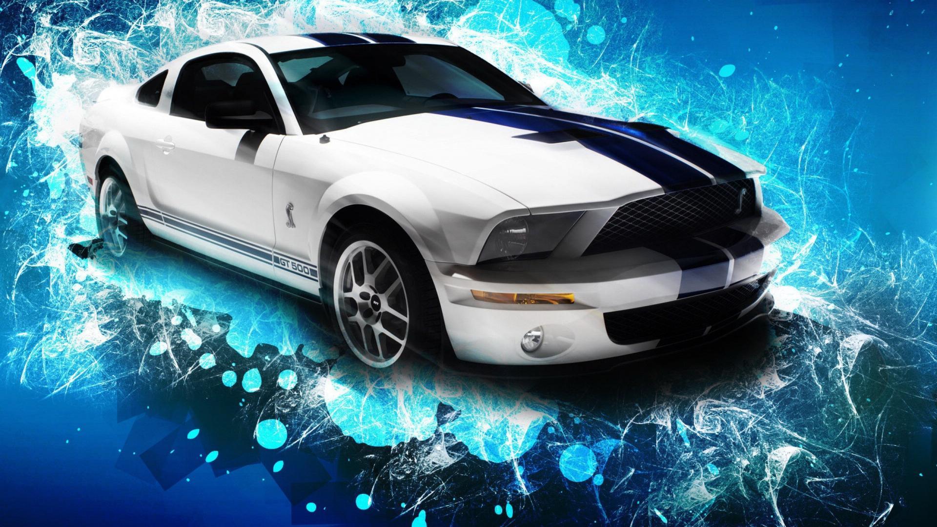 1920x1080 Cool Mustang Cobra Car Desktop Background Widescreen and HD
