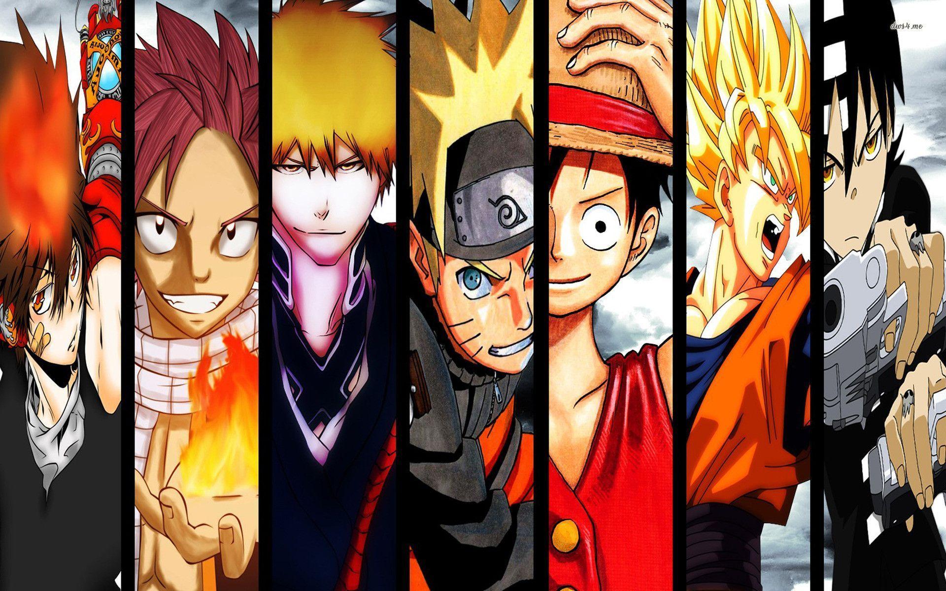 1920x1200 All anime characters wallpaper