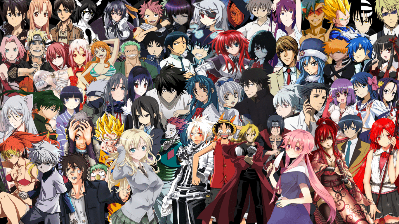 1366x768 Anime Characters Haganai Desktop wallpaper 1366x768