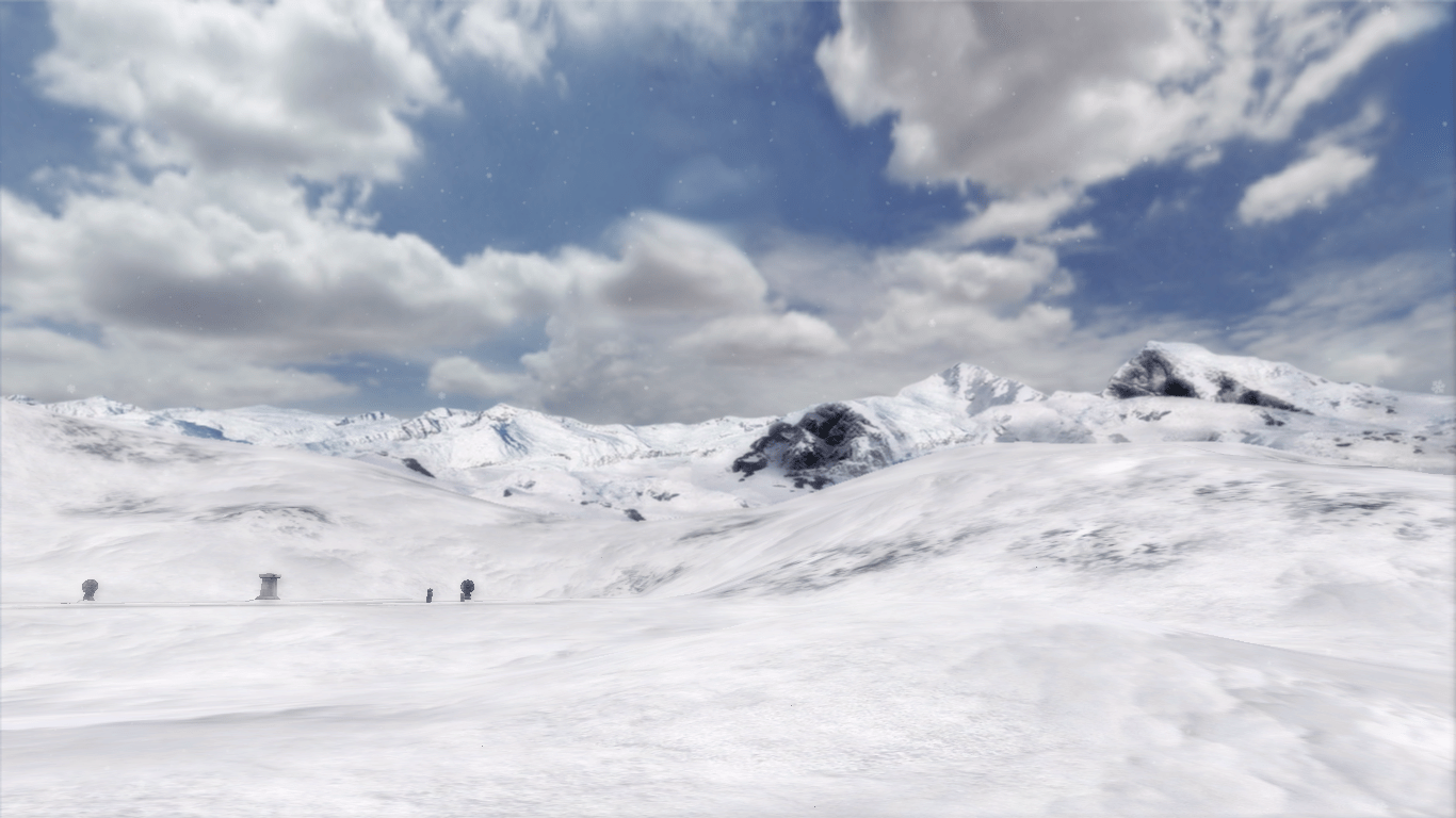 1366x768 Star Wars Hoth Wallpaper