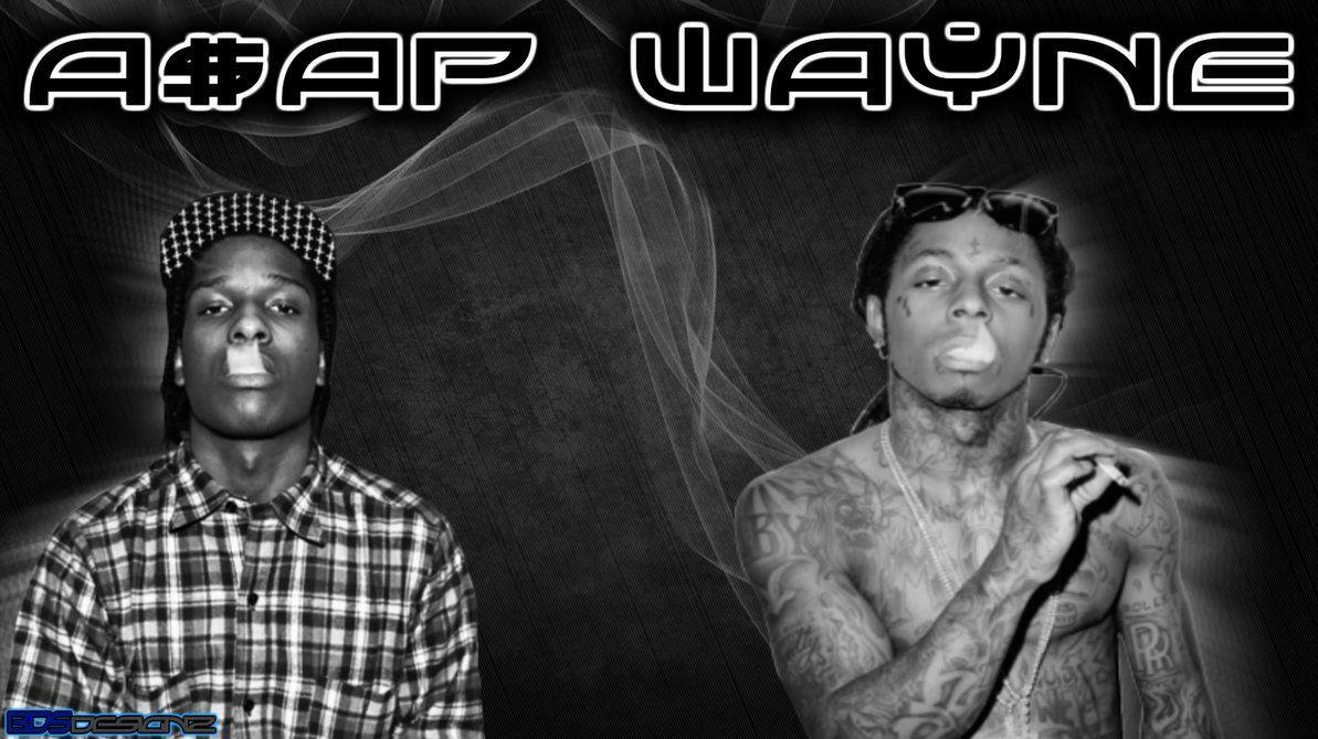1193x669 A$ap ROCKY and Lil Wayne Wallpaper