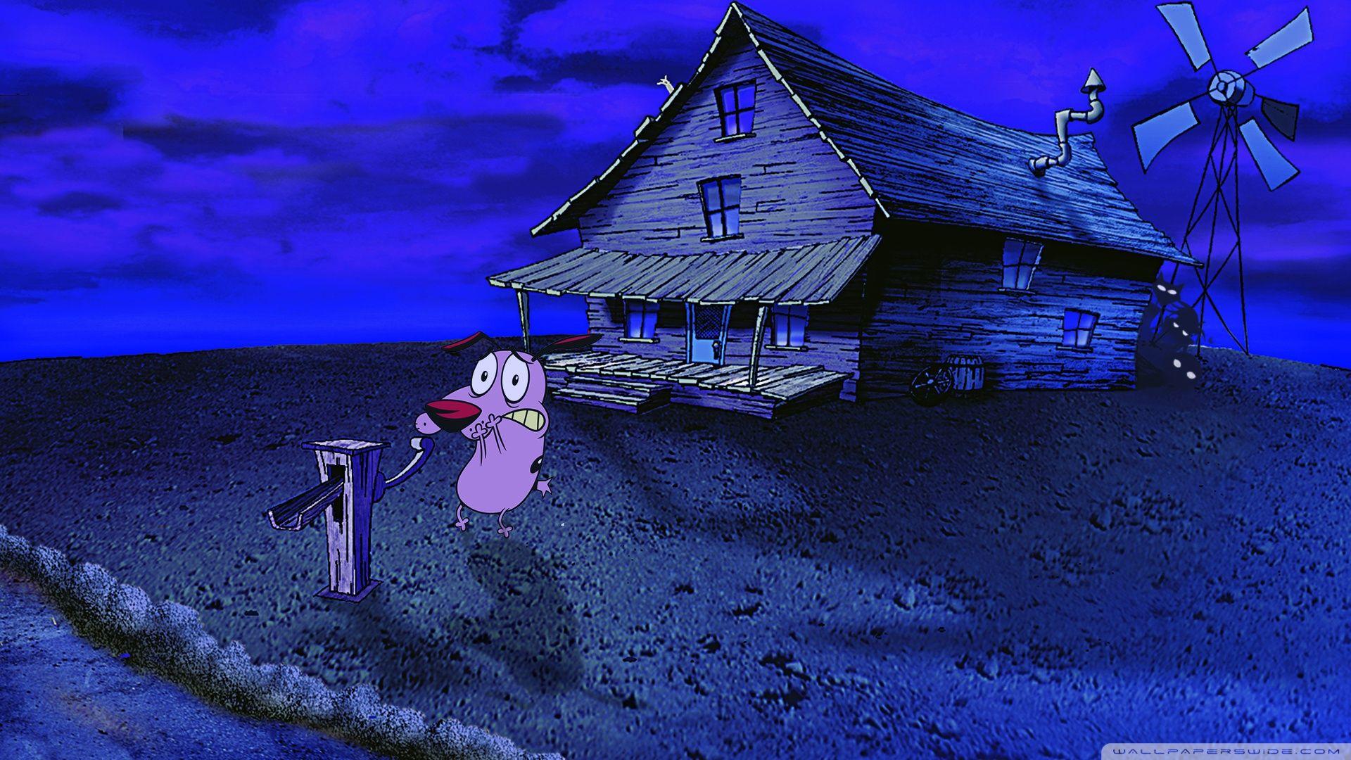 Courage The Cowardly Dog Wallpapers Top Free Courage The Cowardly