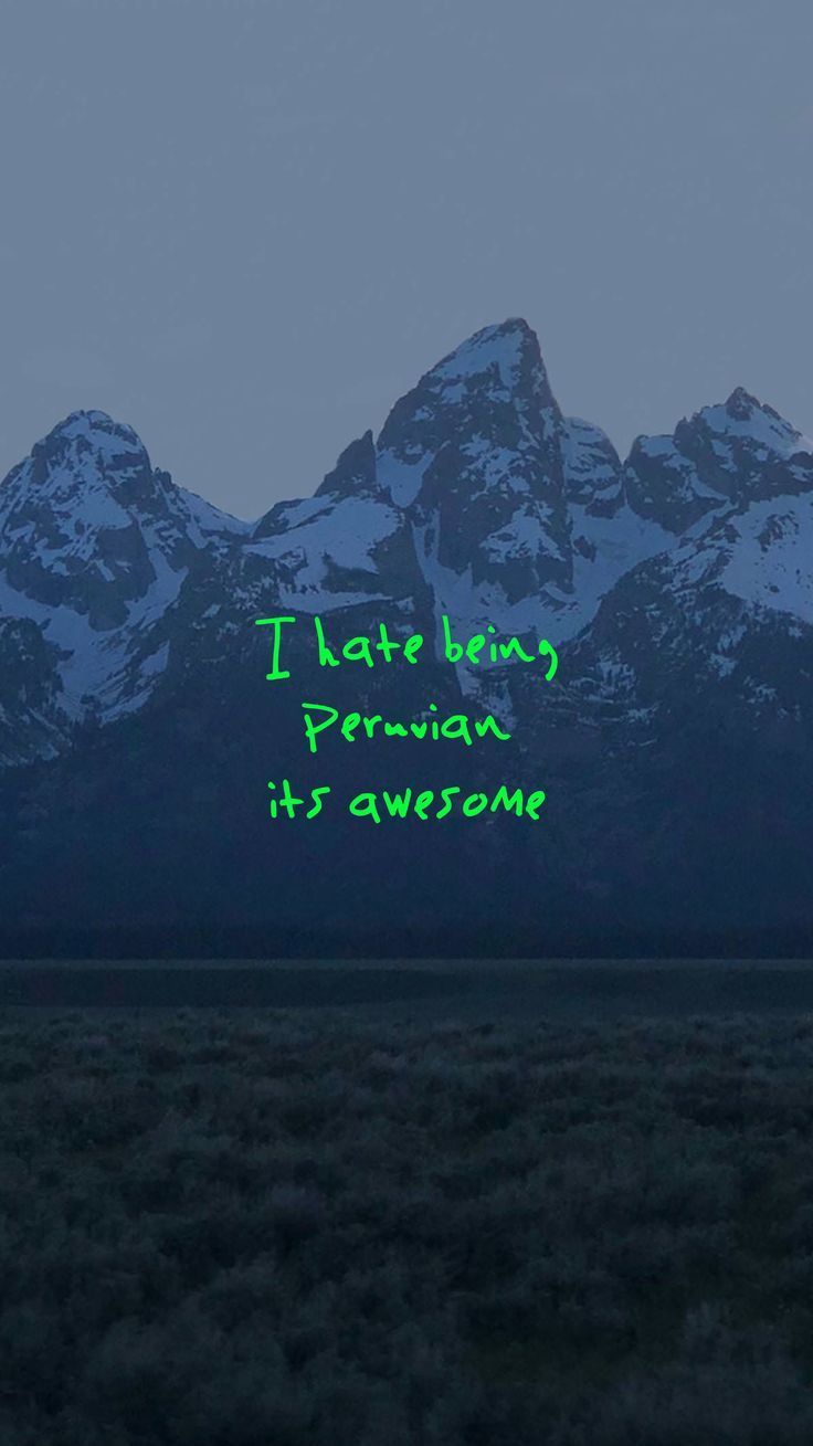 736x1309 I hate being peruvian wallpaper